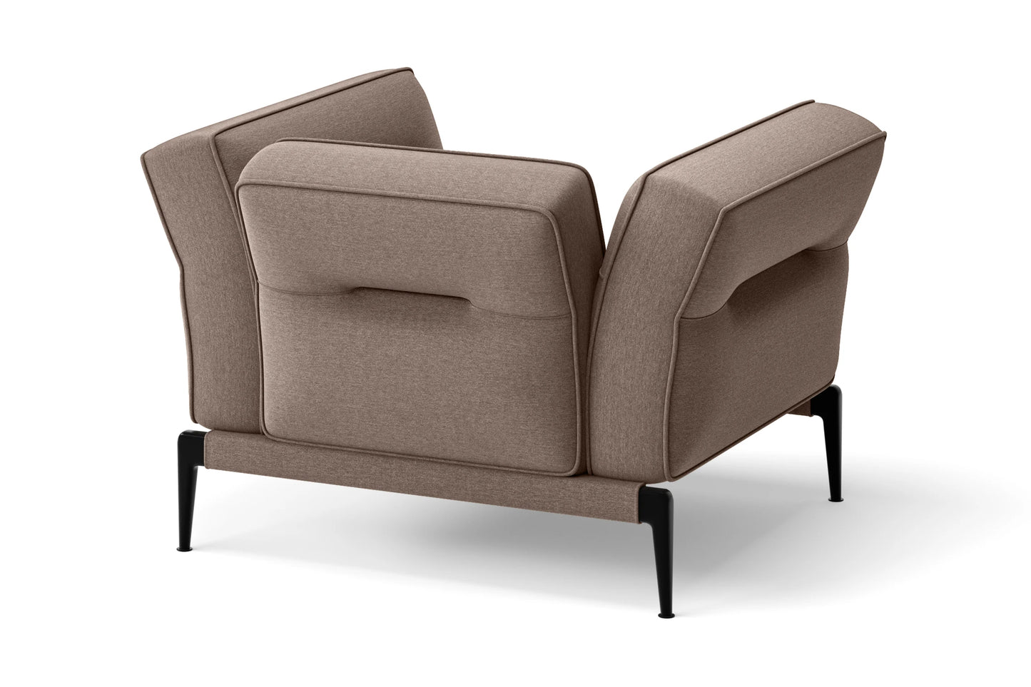 Acerra Armchair Caramel Linen Fabric