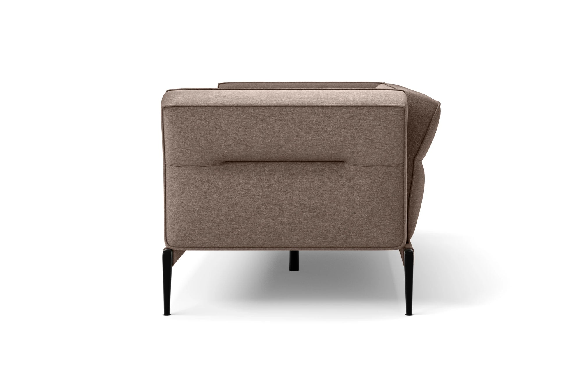 Acerra Armchair Caramel Linen Fabric