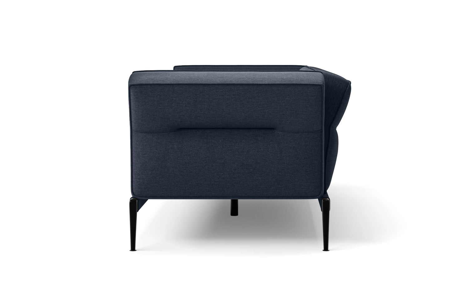 Acerra Armchair Dark Blue Linen Fabric