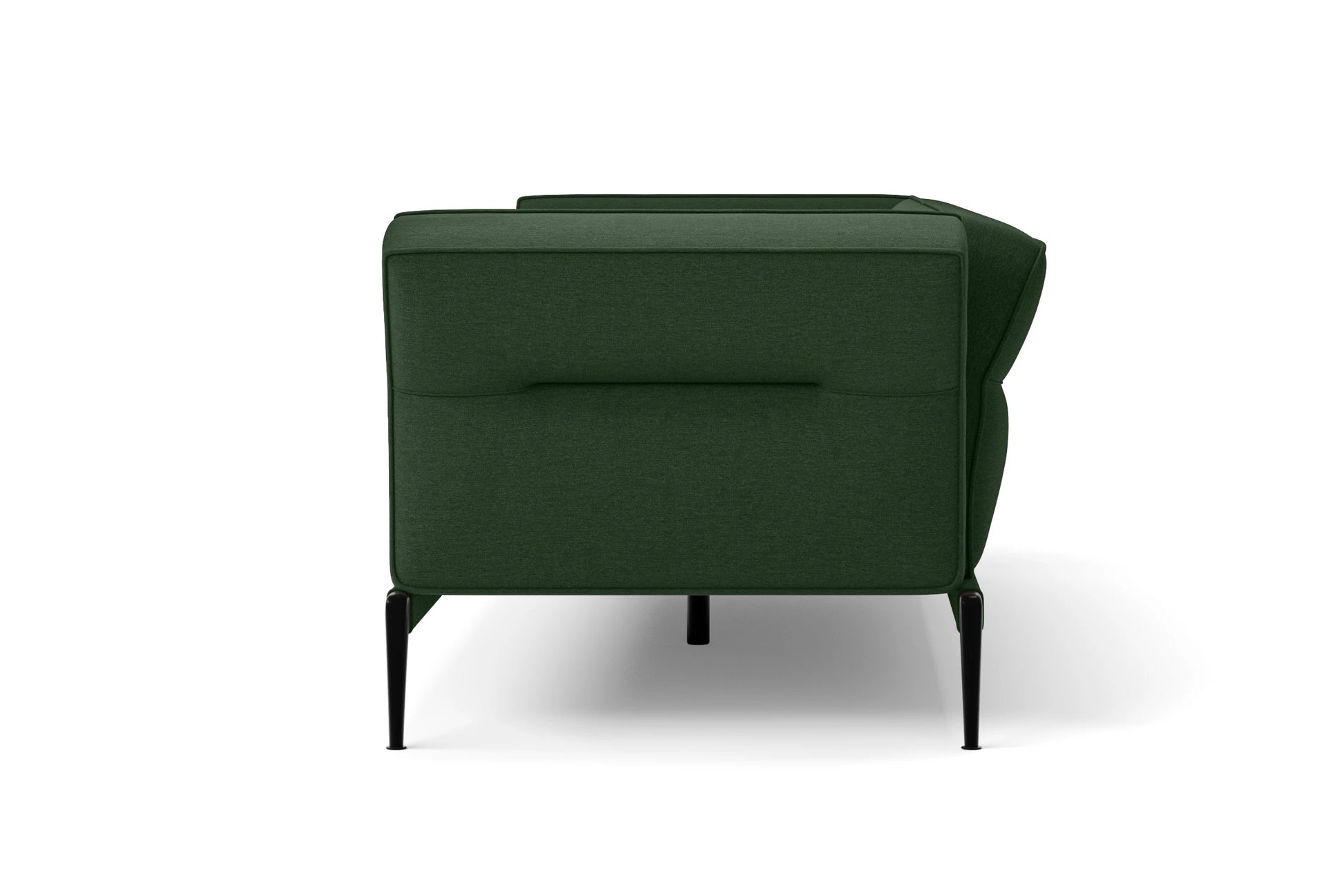 Acerra Armchair Forest Green Linen Fabric