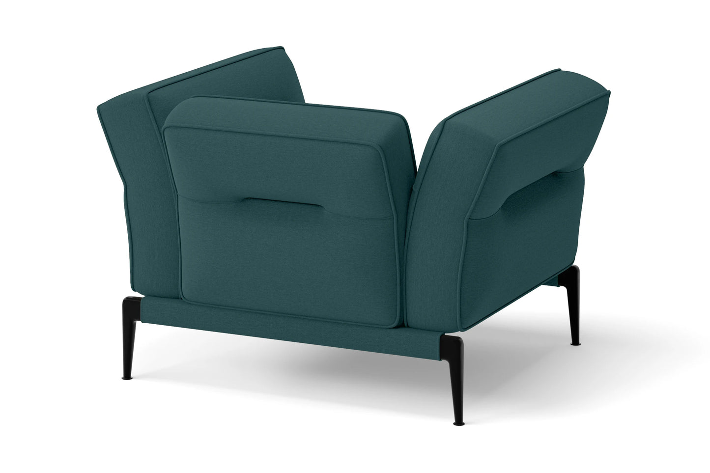 Acerra Armchair Teal Linen Fabric