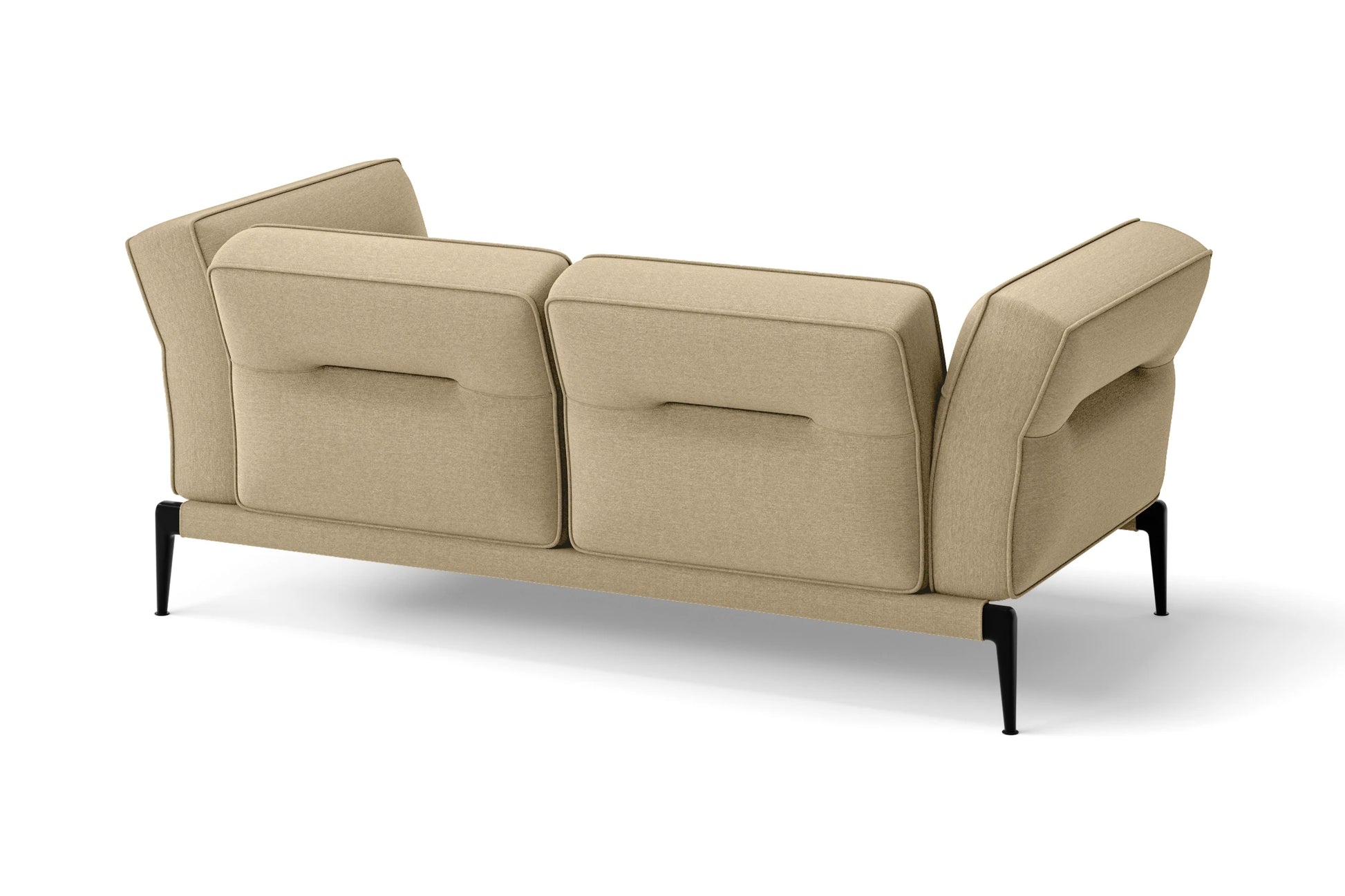 Acerra 2 Seater Sofa Beige Linen Fabric