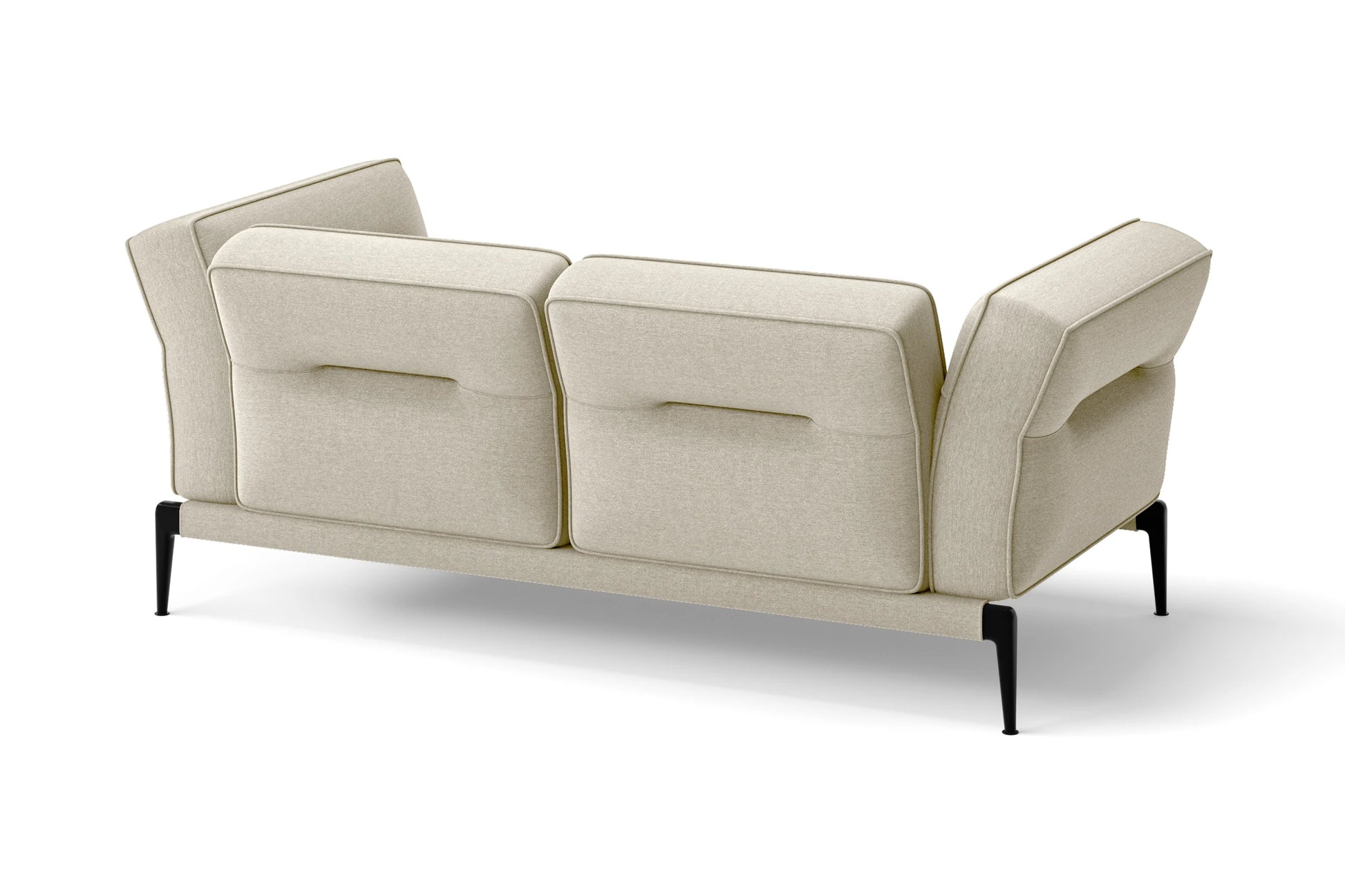 Acerra 2 Seater Sofa Cream Linen Fabric