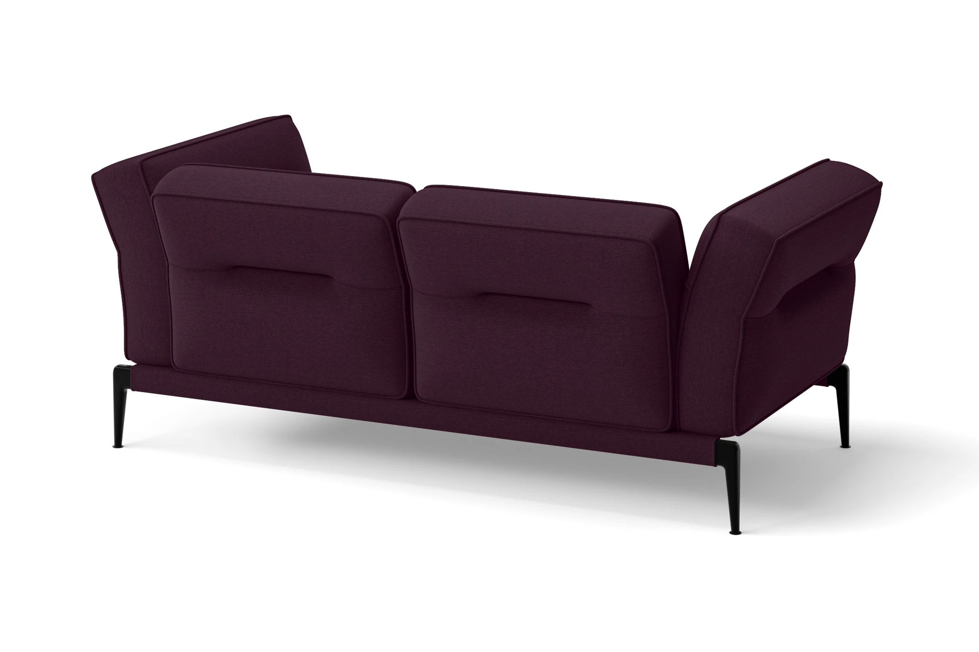 Acerra 2 Seater Sofa Purple Linen Fabric