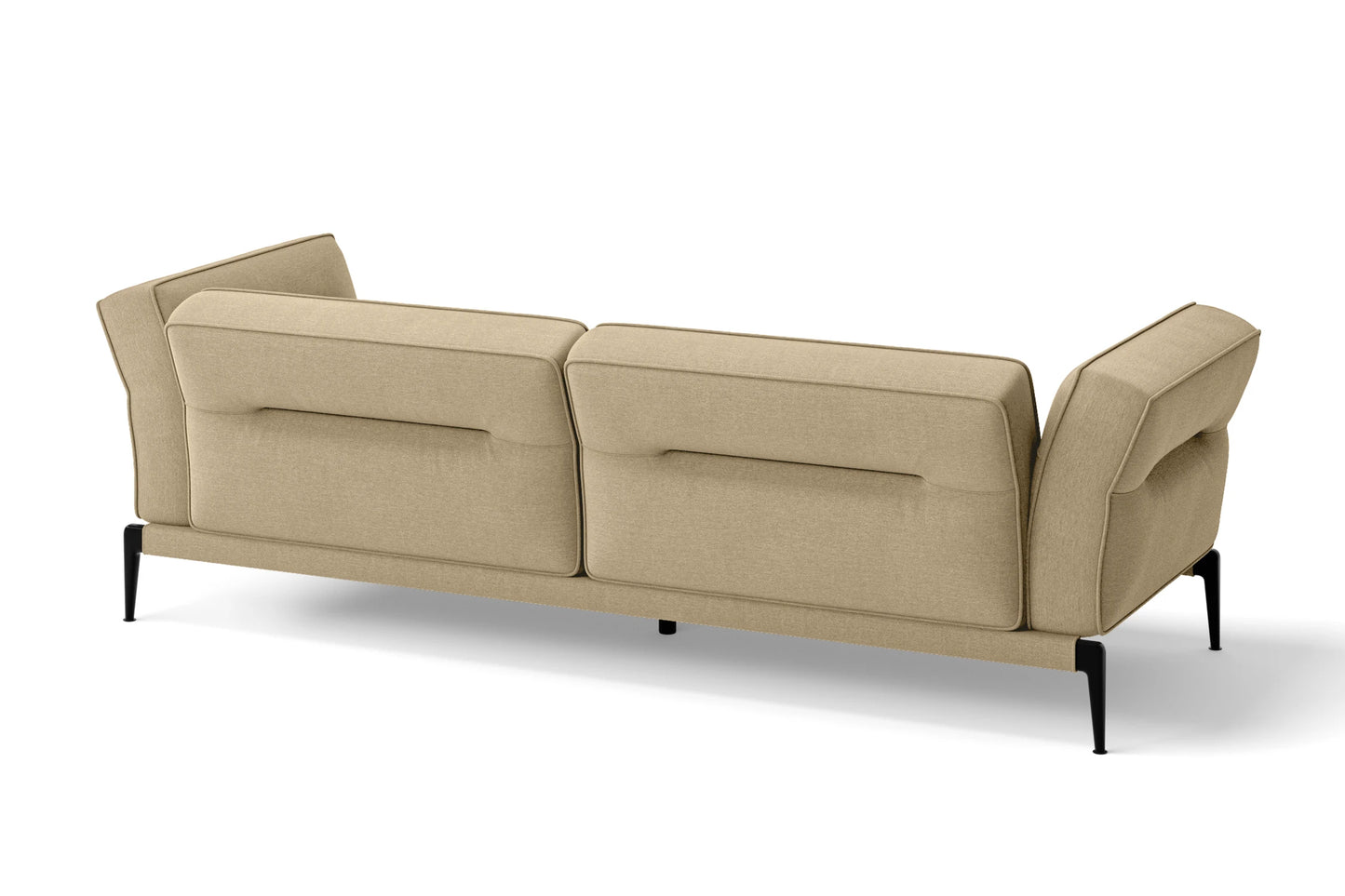 Acerra 3 Seater Sofa Beige Linen Fabric