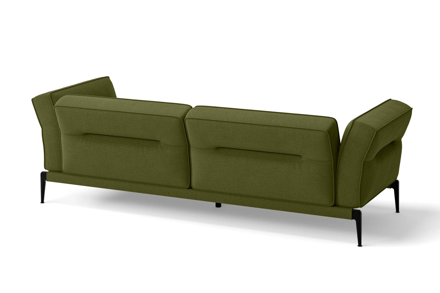 Acerra 3 Seater Sofa Olive Linen Fabric