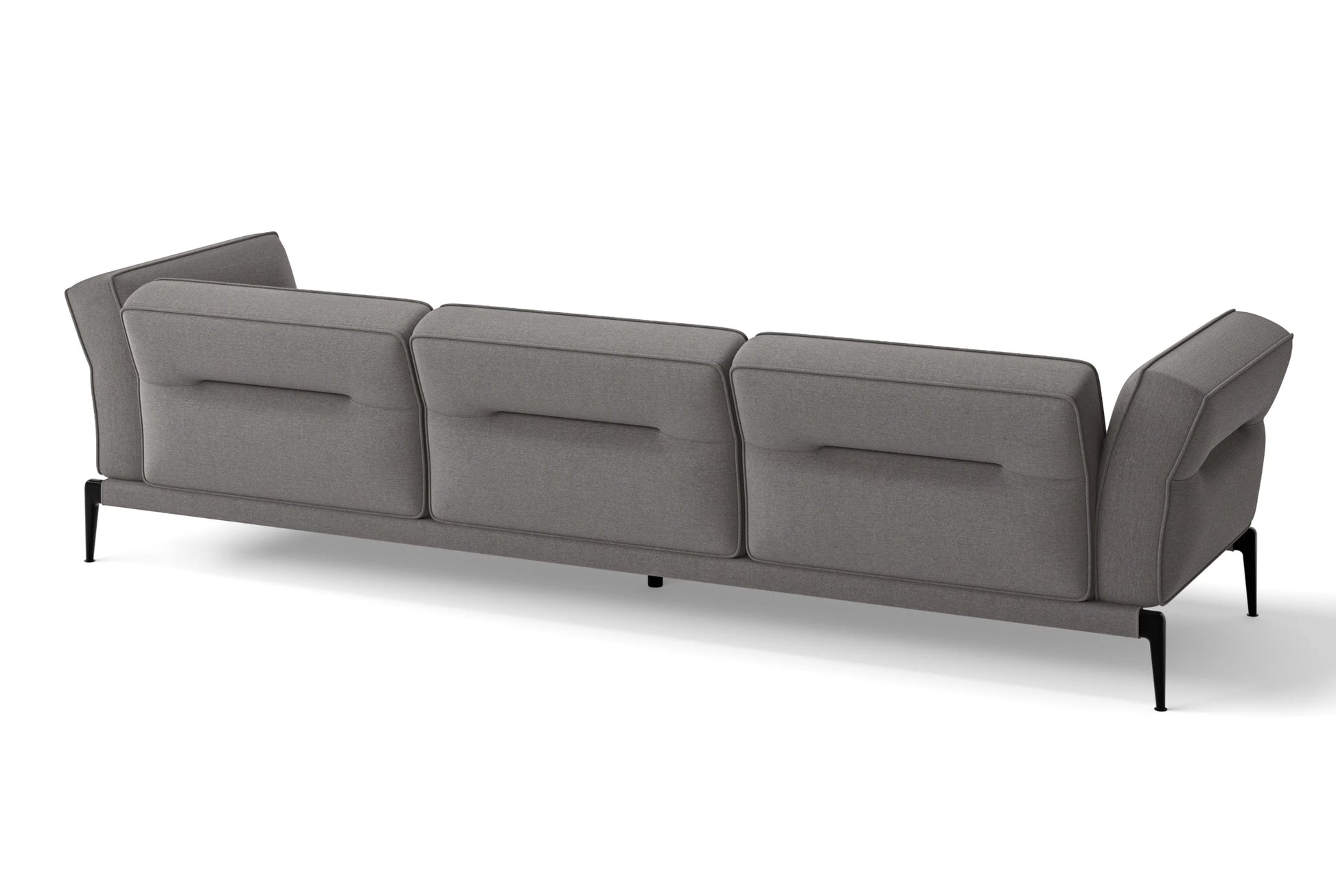 Acerra 4 Seater Sofa Grey Linen Fabric