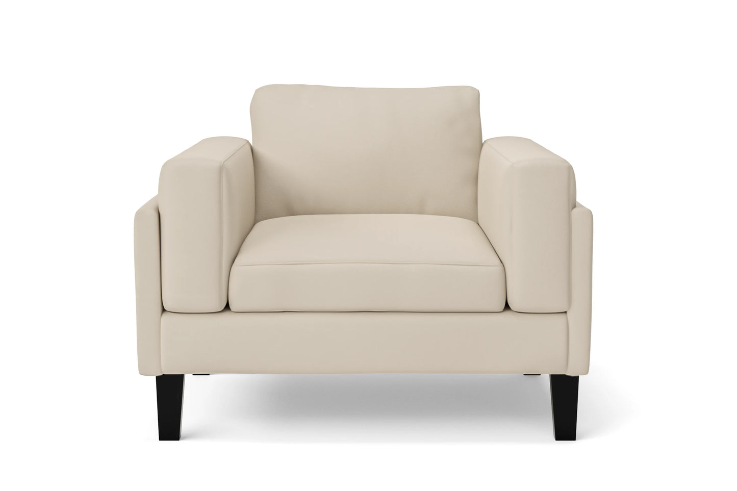 Alseno Armchair Cream Leather