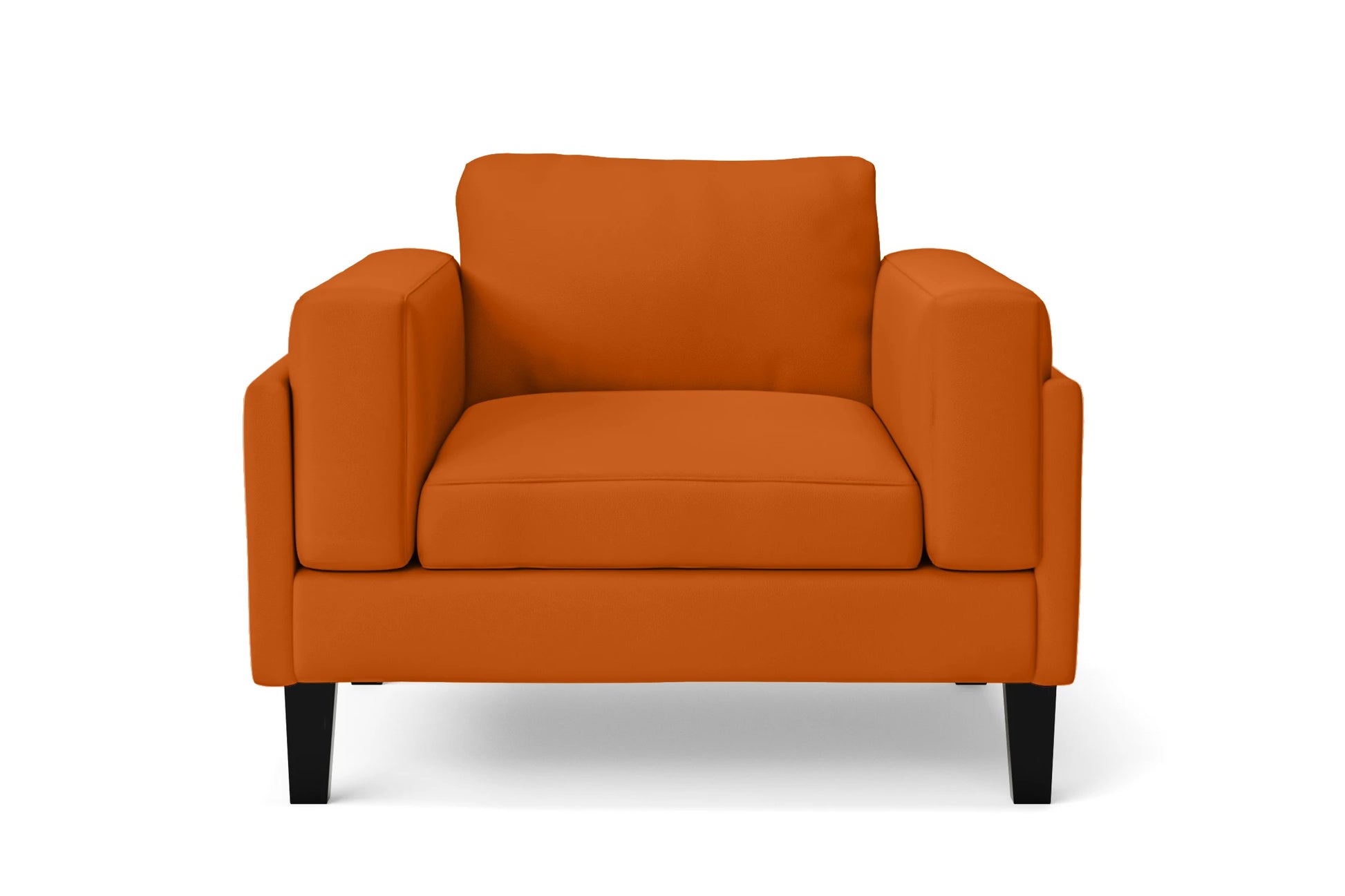 Alseno Armchair Orange Leather