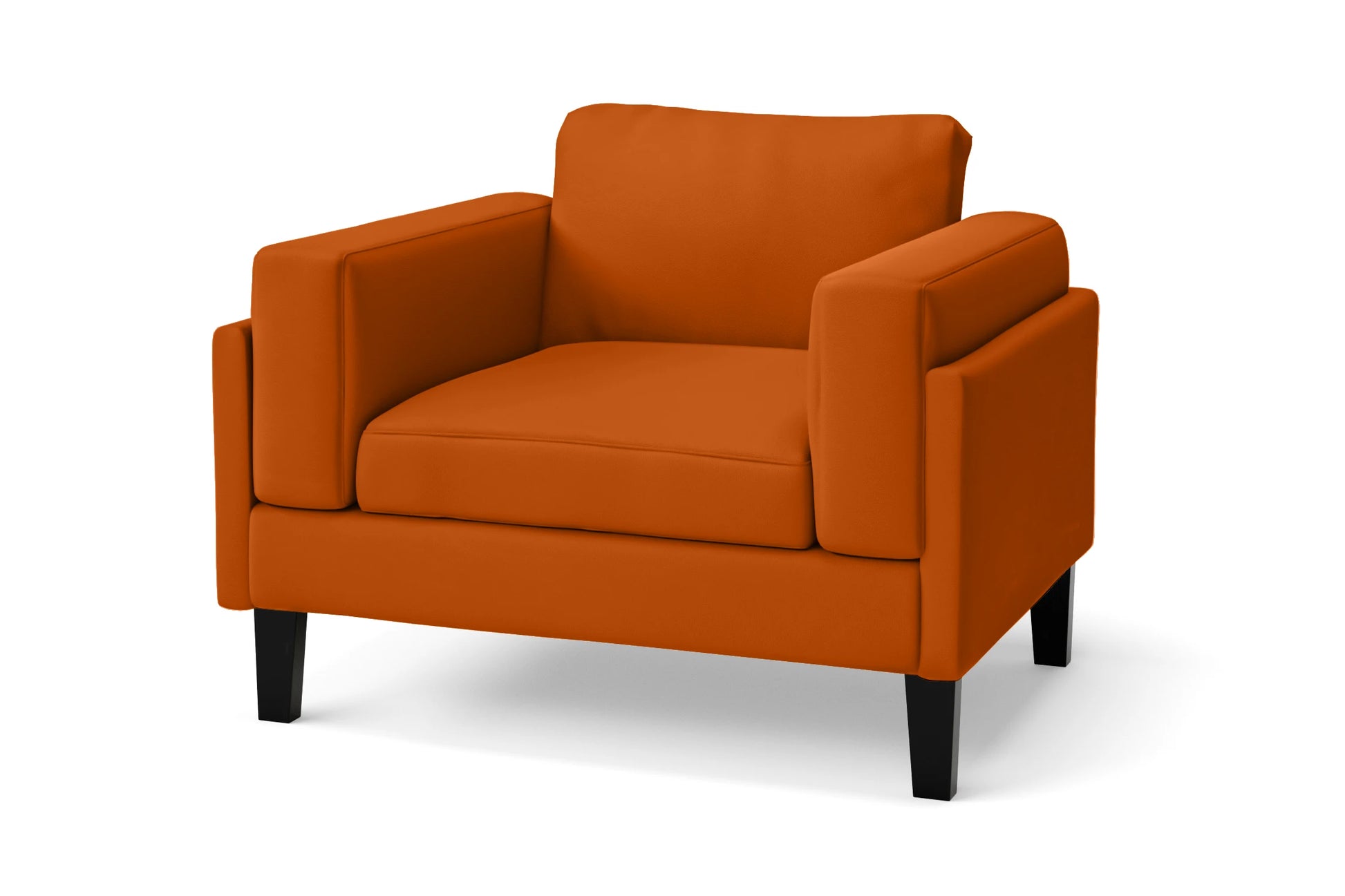 Alseno Armchair Orange Leather