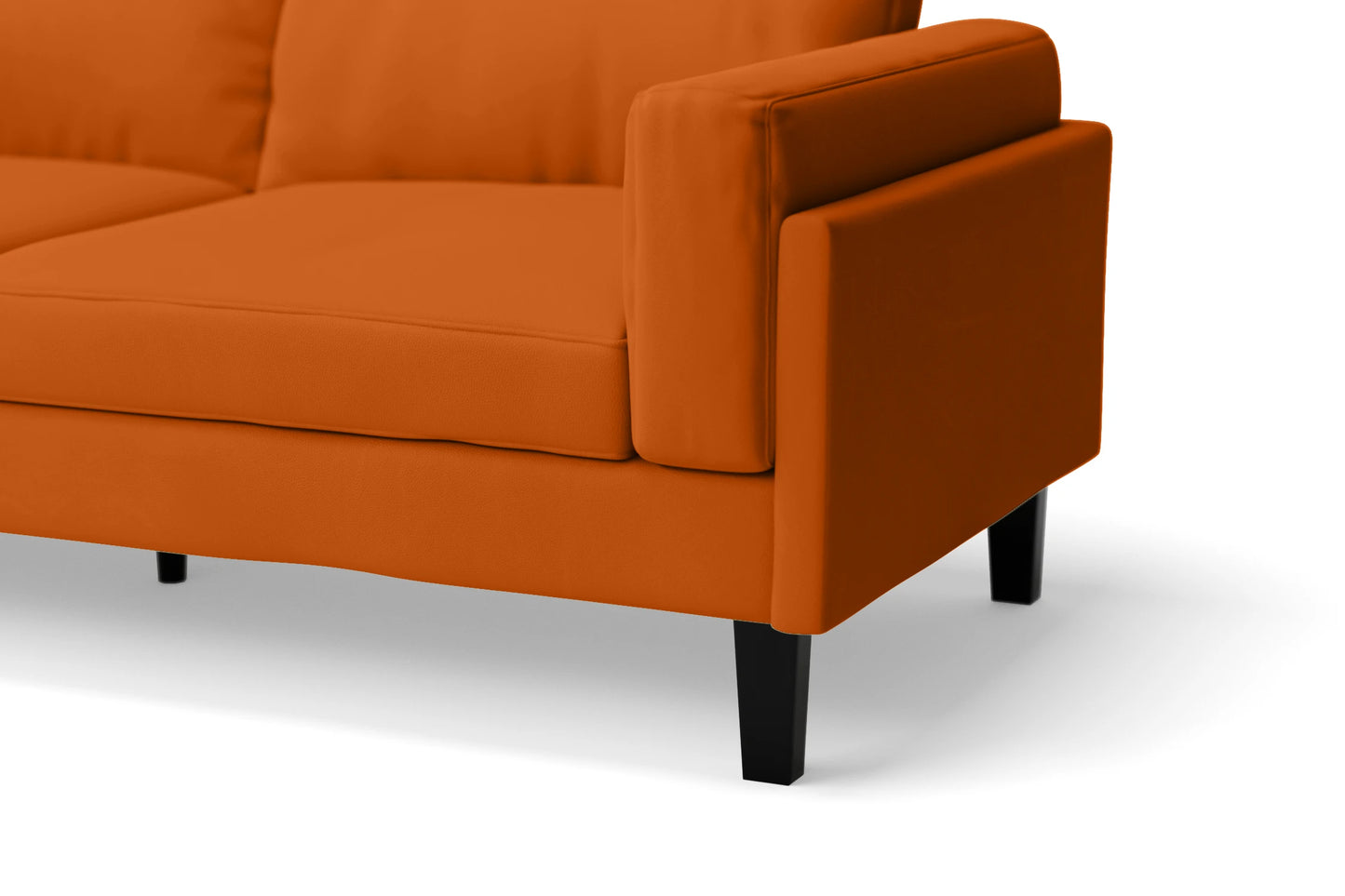 Alseno Armchair Orange Leather