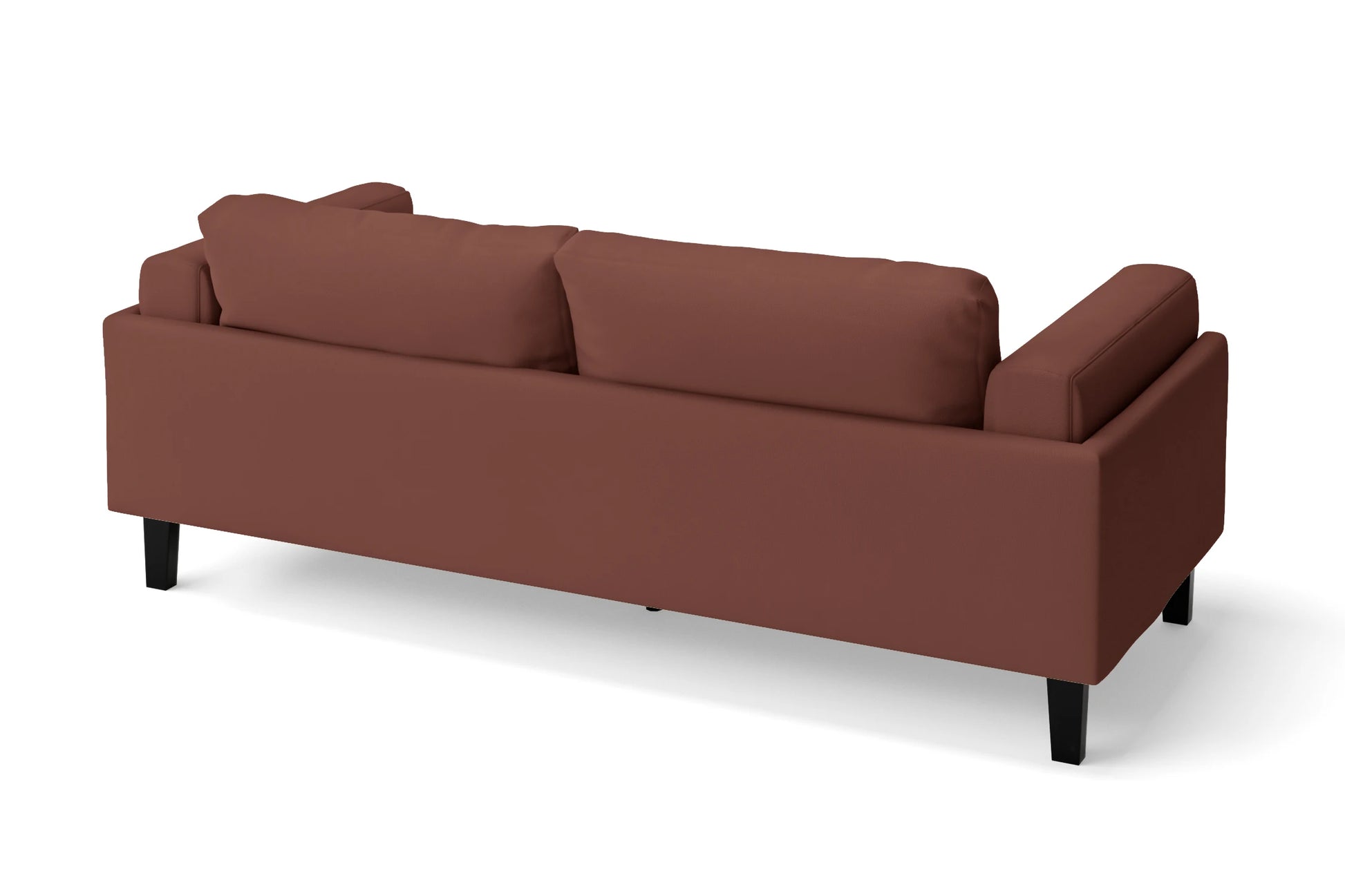 Alseno 3 Seater Sofa Mauve Leather