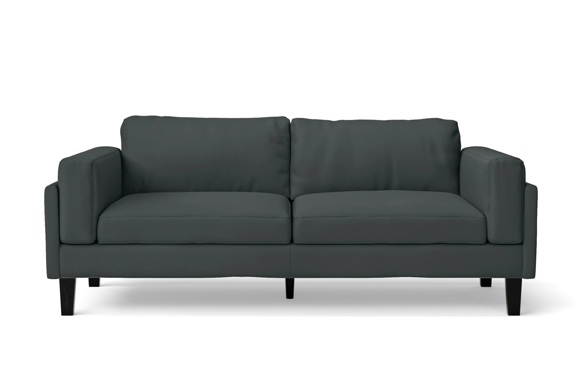 Alseno 3 Seater Sofa Slate Leather