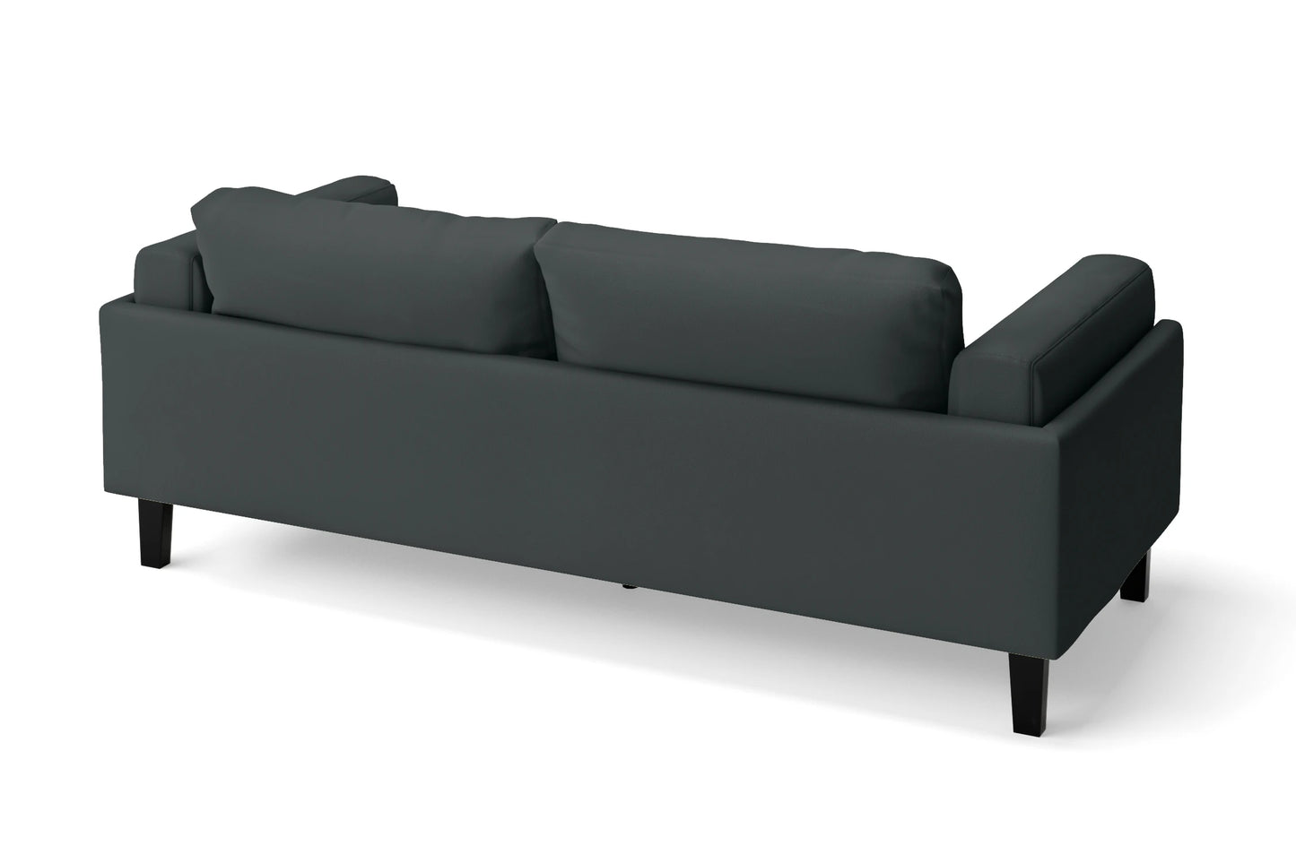 Alseno 3 Seater Sofa Slate Leather