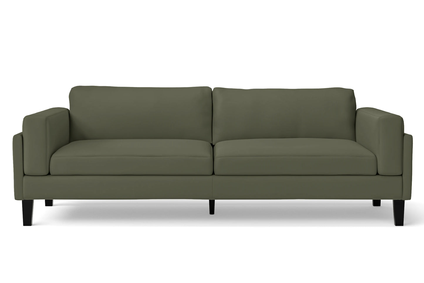 Alseno 4 Seater Sofa Sage Leather