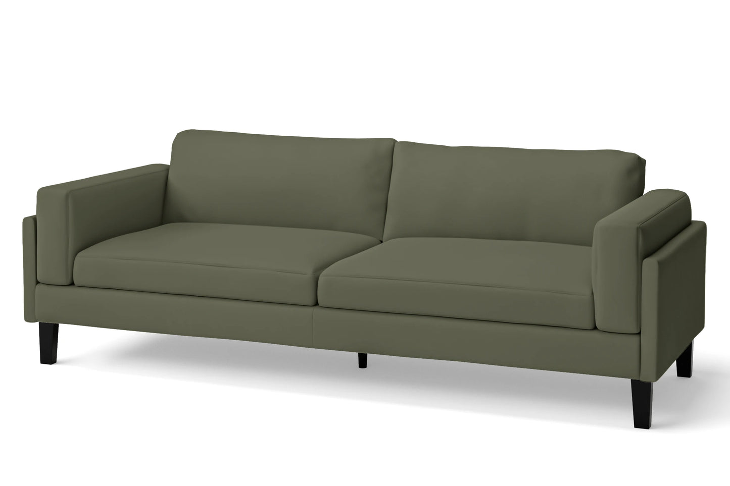 Alseno 4 Seater Sofa Sage Leather