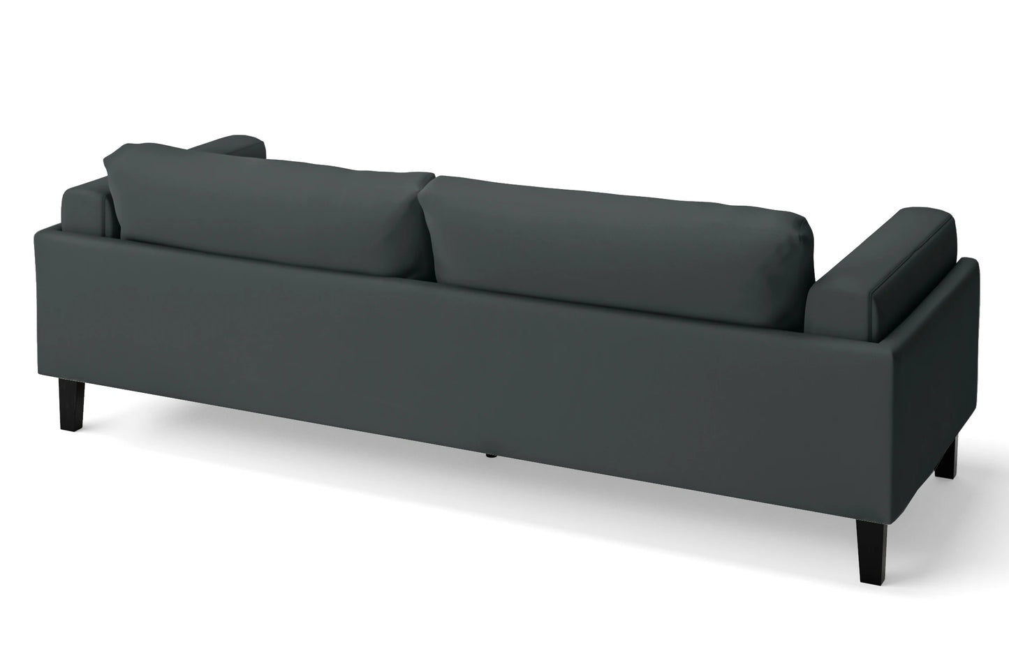 Alseno 4 Seater Sofa Slate Leather