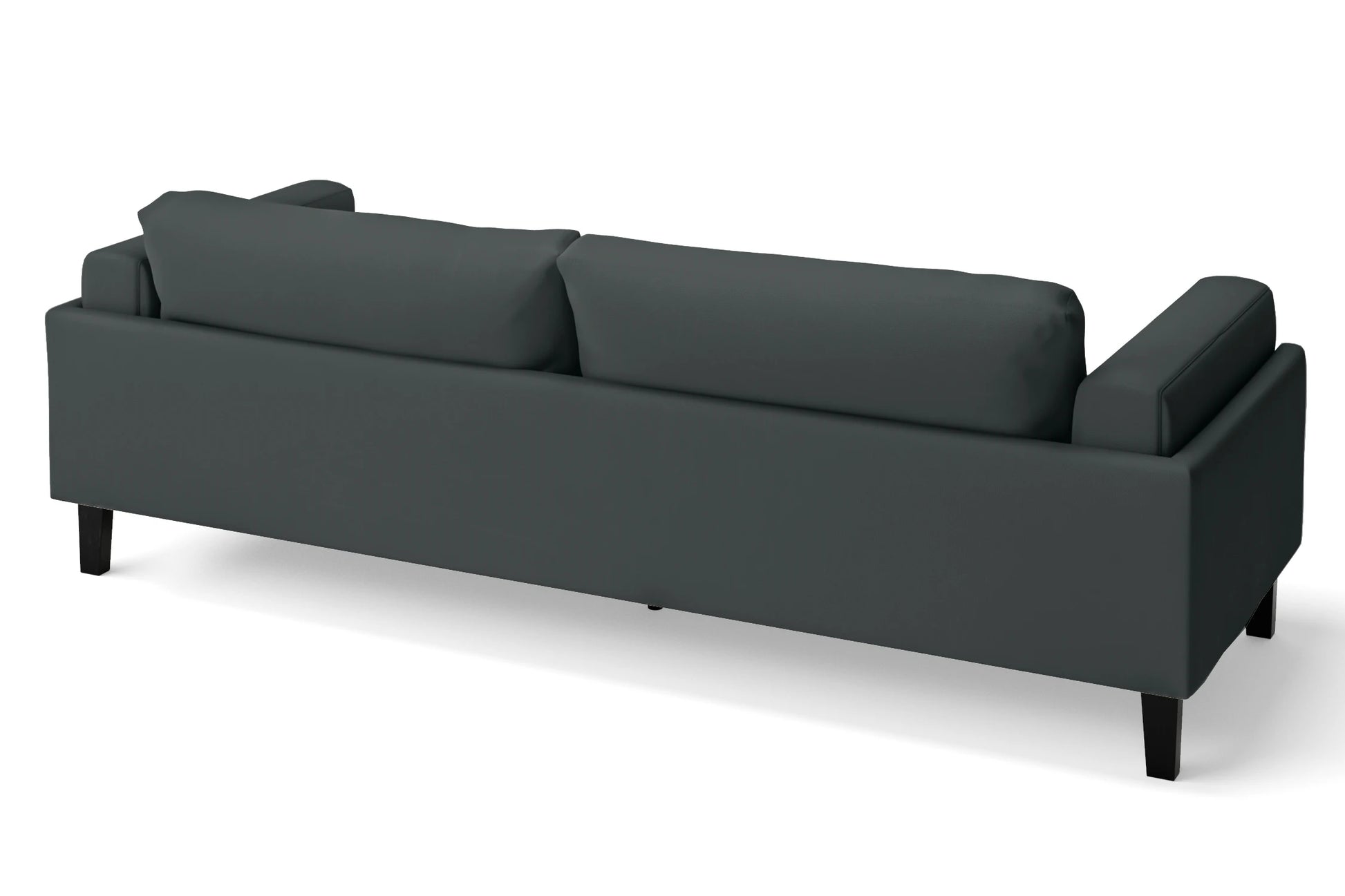 Alseno 4 Seater Sofa Slate Leather