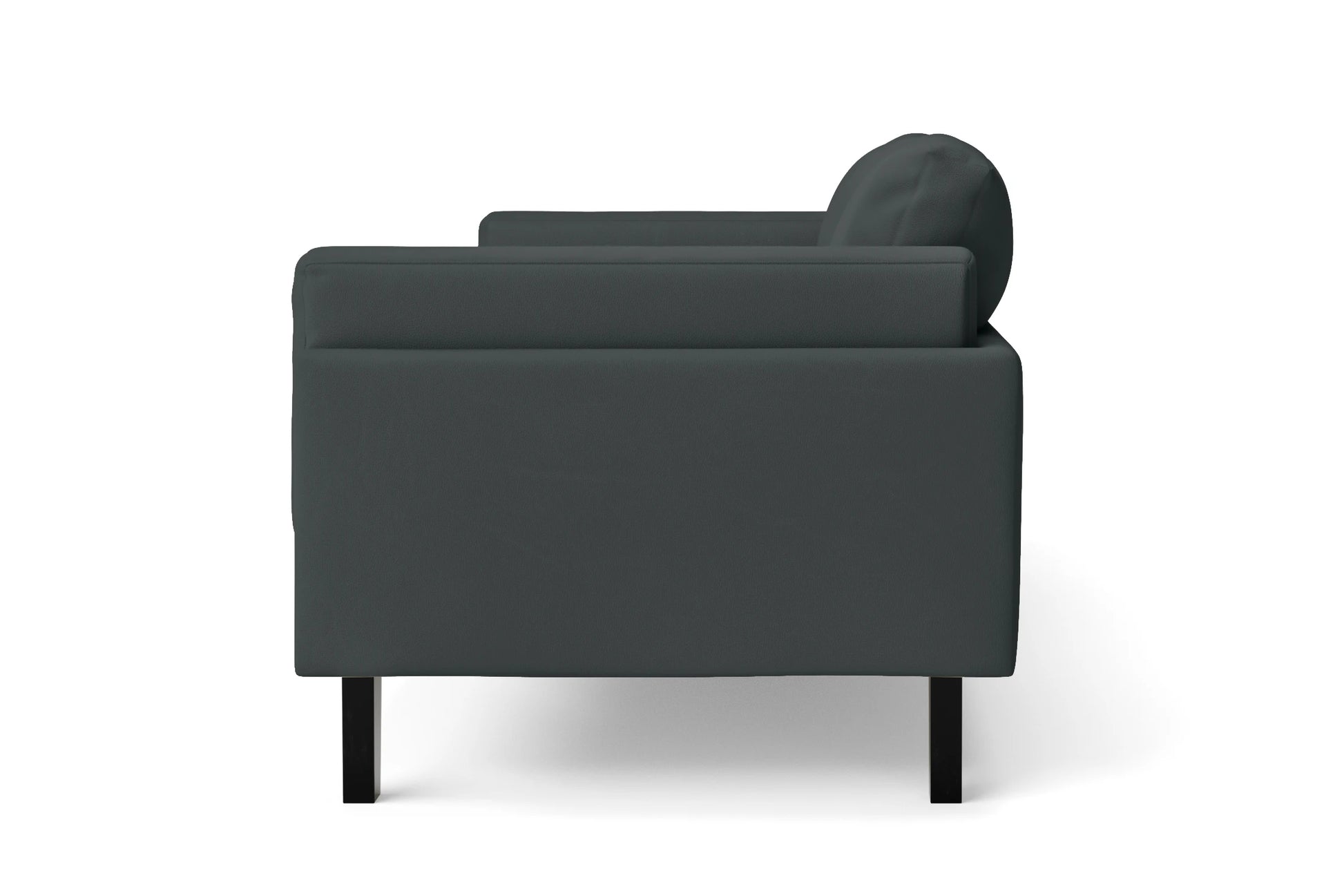 Alseno 4 Seater Sofa Slate Leather