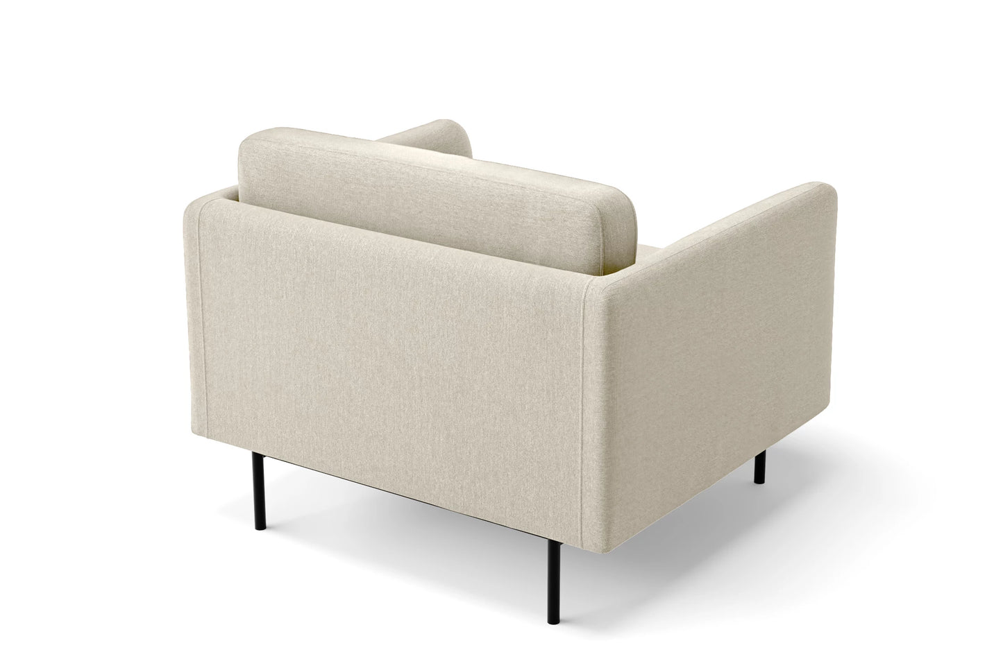 Ancona Armchair Cream Linen Fabric