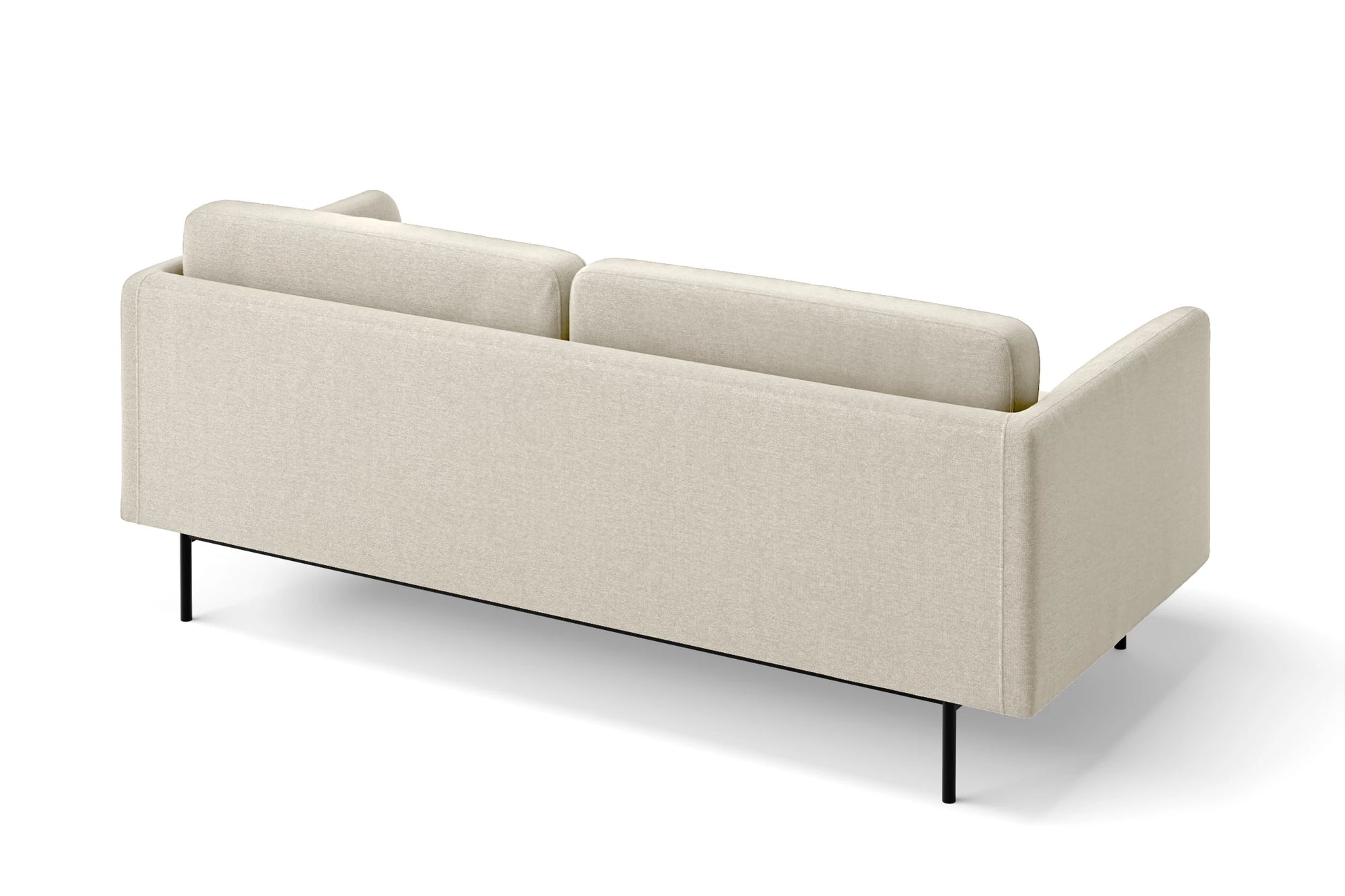 Ancona 2 Seater Sofa Cream Linen Fabric