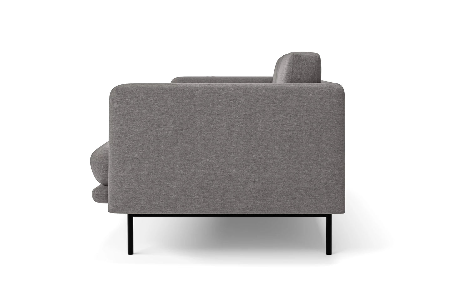 Ancona 2 Seater Sofa Grey Linen Fabric