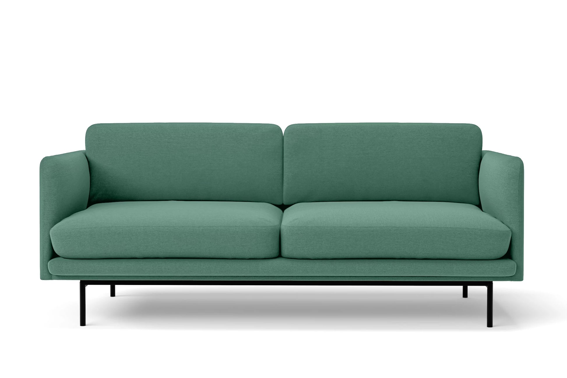 Ancona 2 Seater Sofa Mint Green Linen Fabric