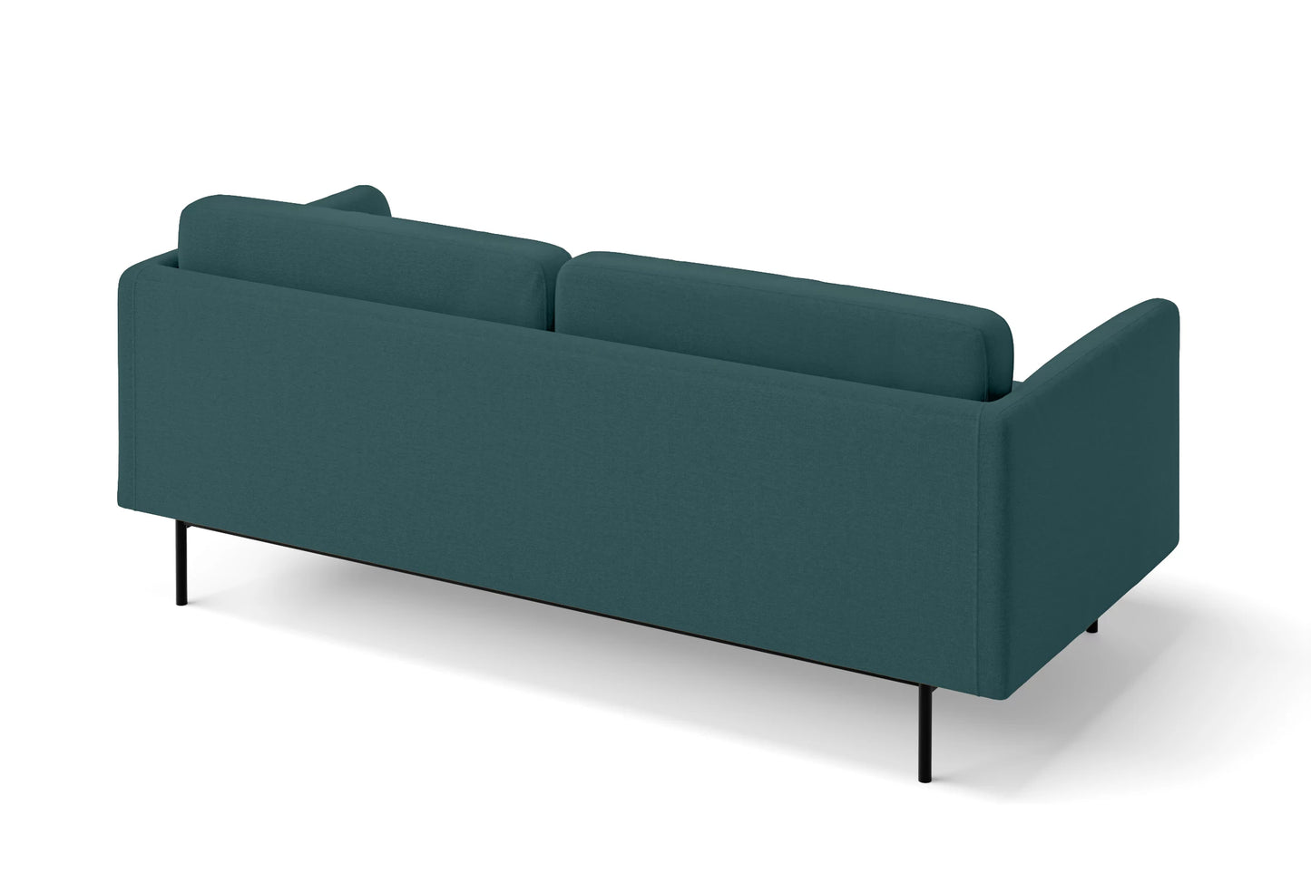 Ancona 2 Seater Sofa Teal Linen Fabric