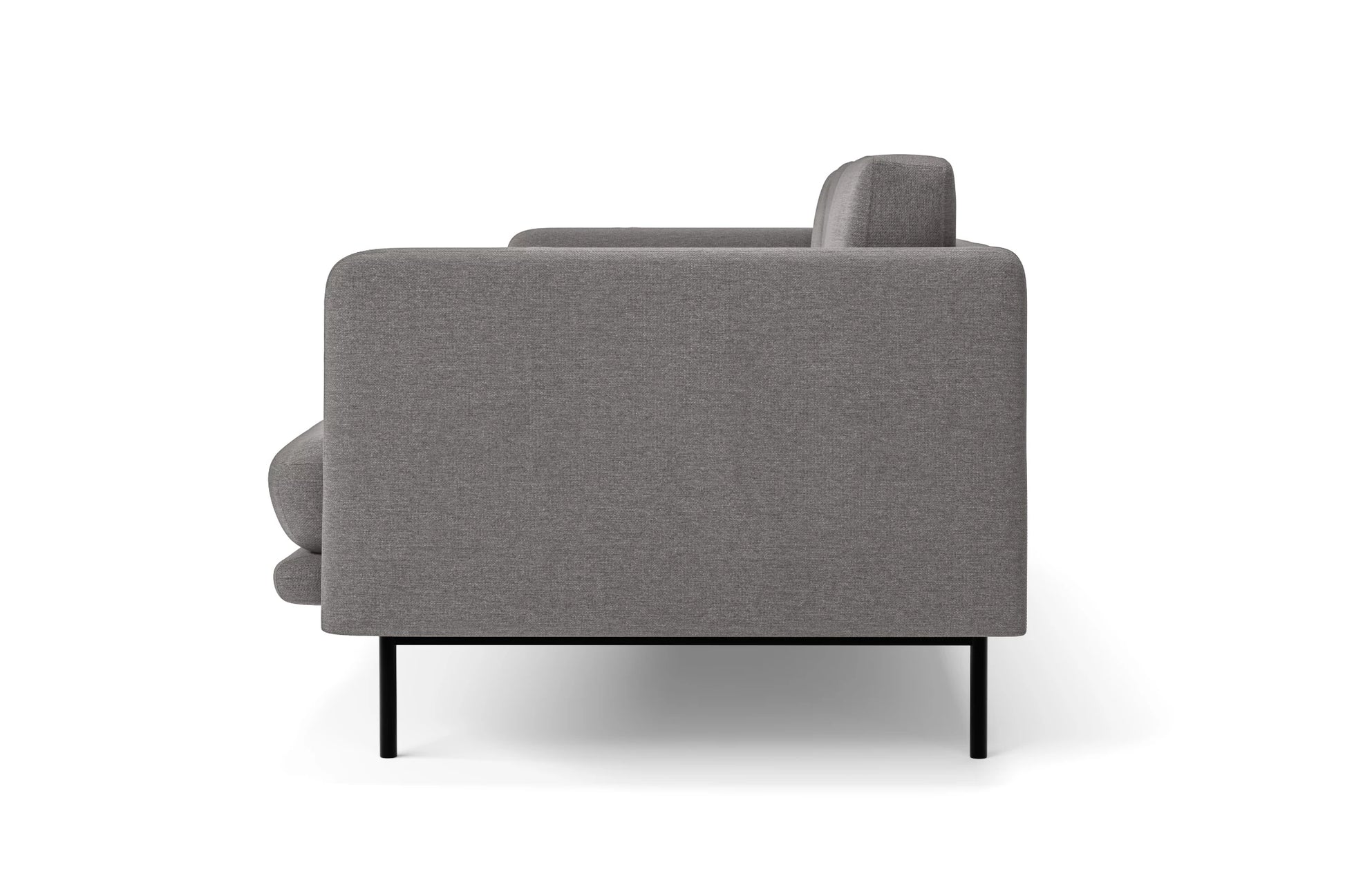 Ancona 3 Seater Sofa Grey Linen Fabric