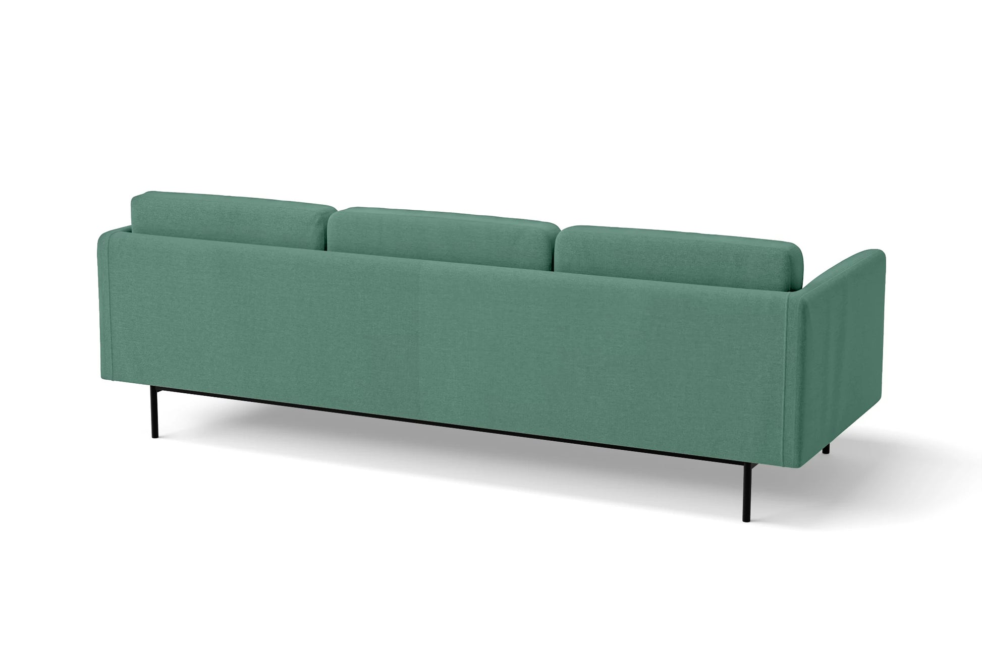 Ancona 3 Seater Sofa Mint Green Linen Fabric