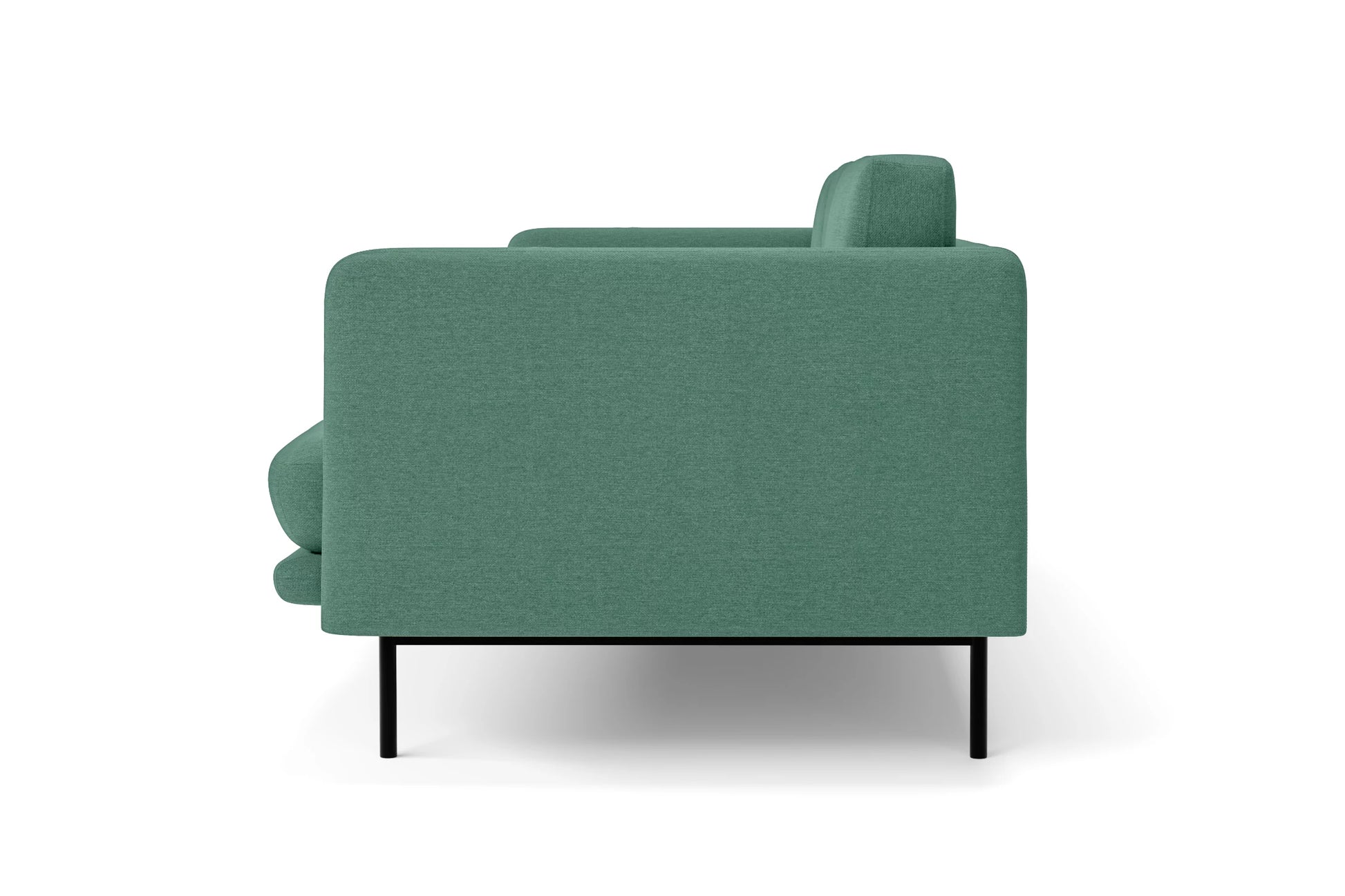 Ancona 3 Seater Sofa Mint Green Linen Fabric