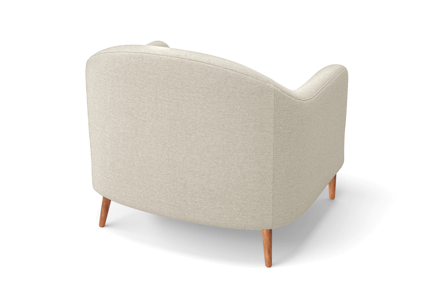 Andria Armchair Cream Linen Fabric