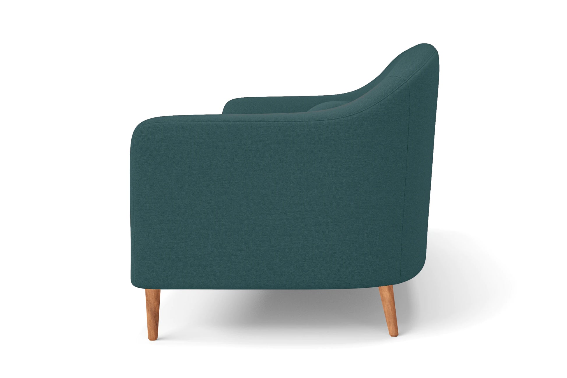 Andria 2 Seater Sofa Teal Linen Fabric