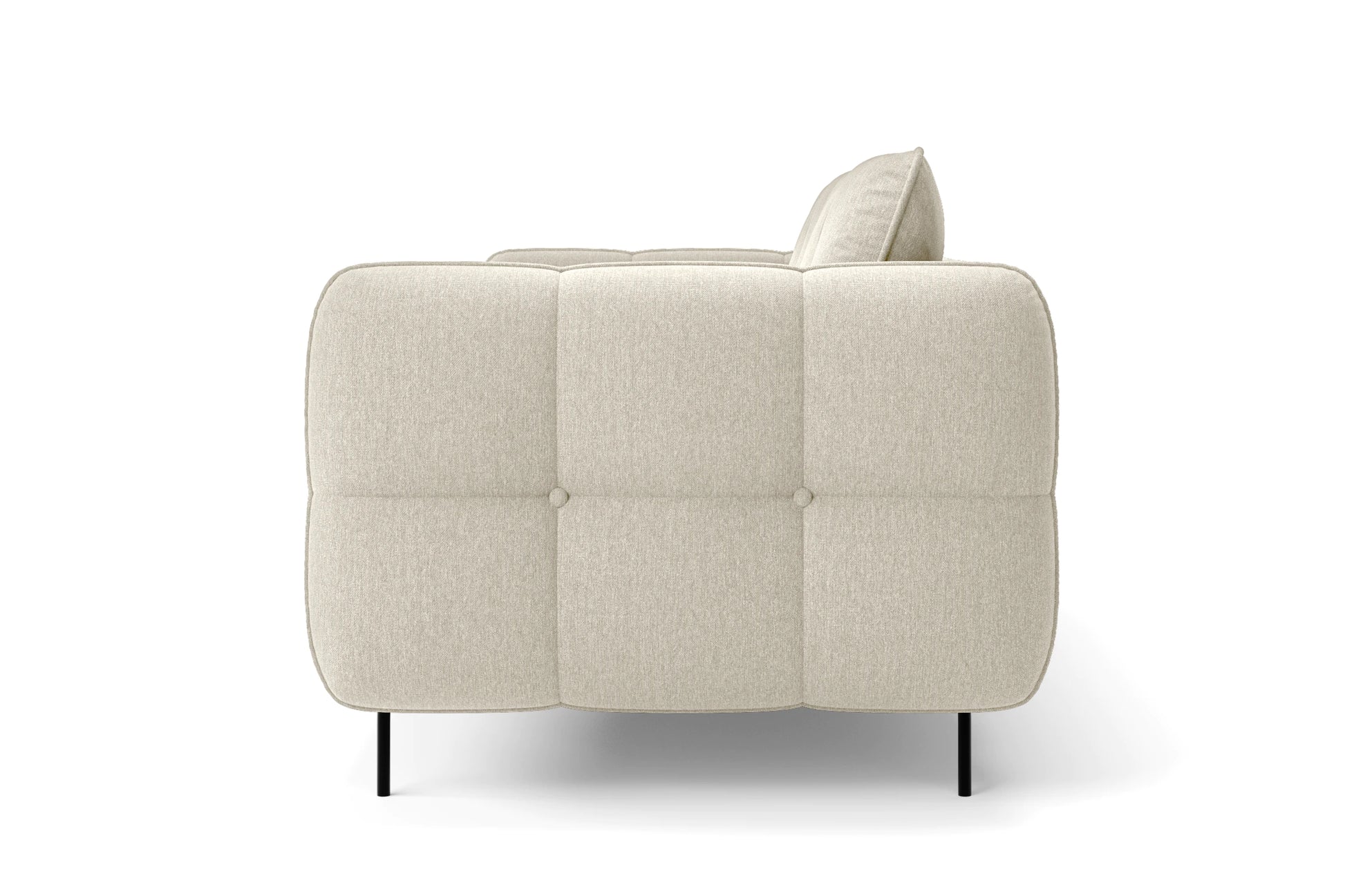 Anzio Armchair Cream Linen Fabric