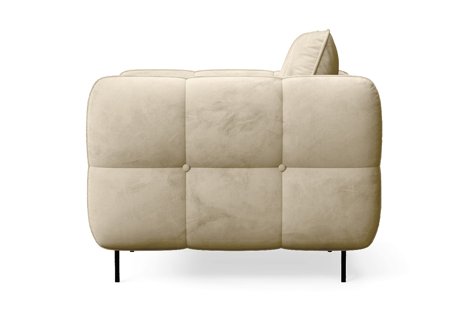 Anzio Armchair Cream Velvet