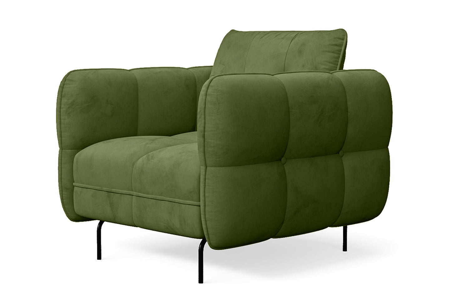 Anzio Armchair Lime Velvet