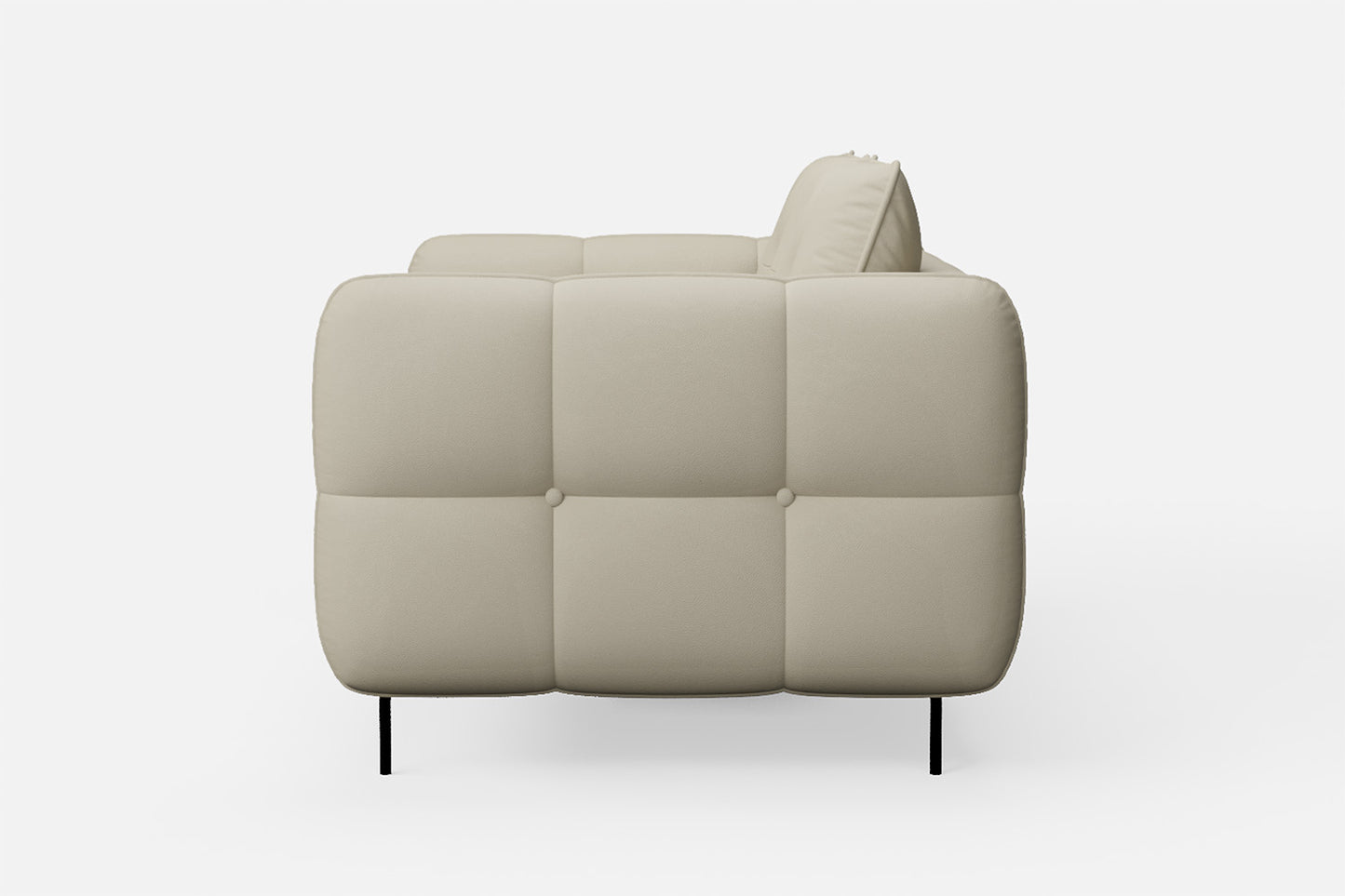 Anzio 2 Seater Sofa Cream Leather