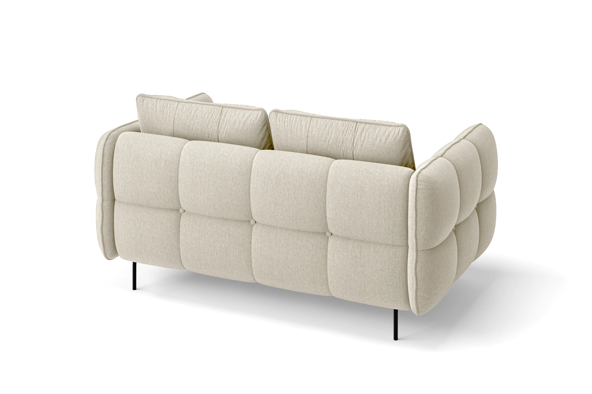 Anzio 2 Seater Sofa Cream Linen Fabric