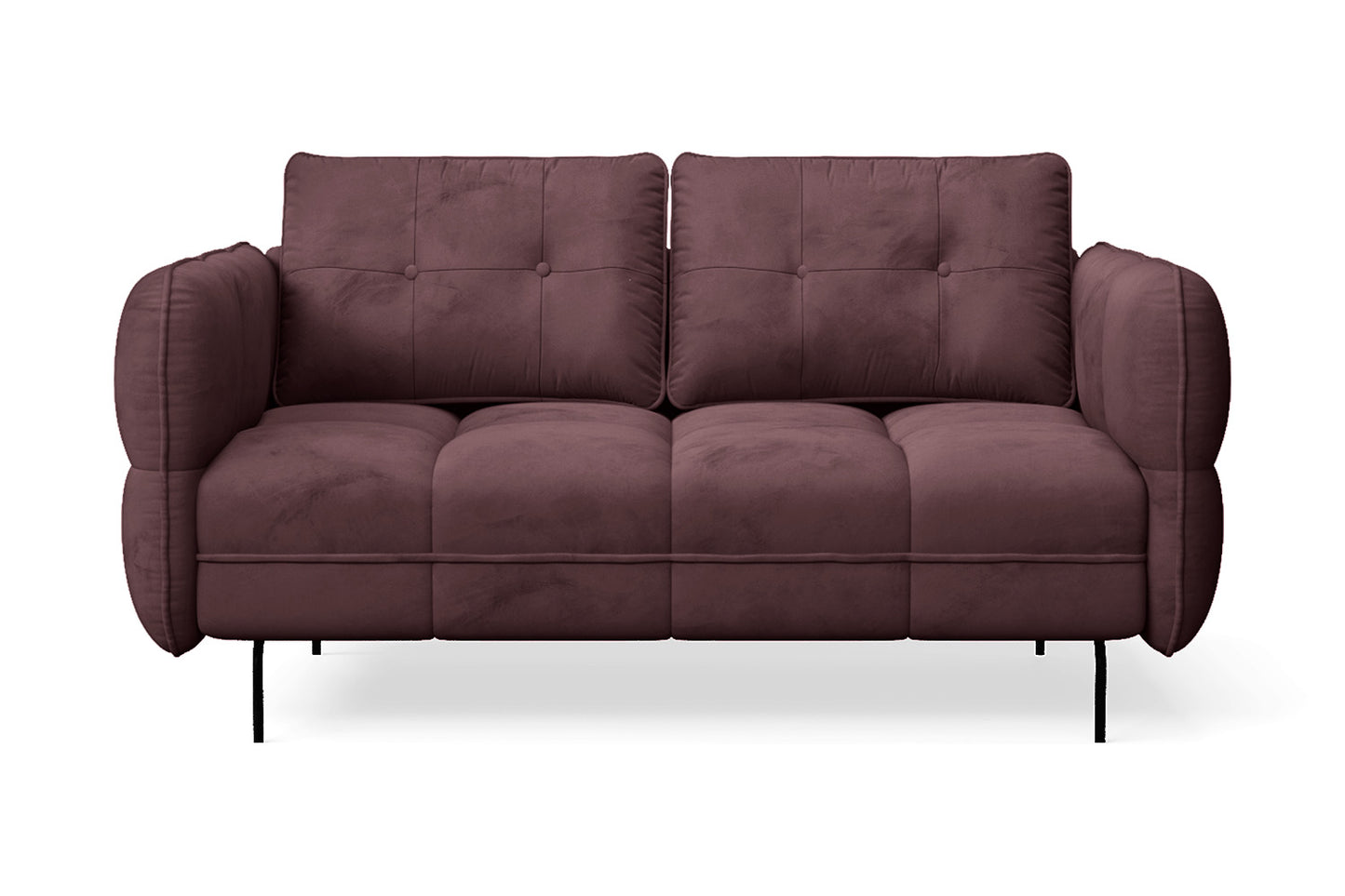 Anzio 2 Seater Sofa Grape Velvet