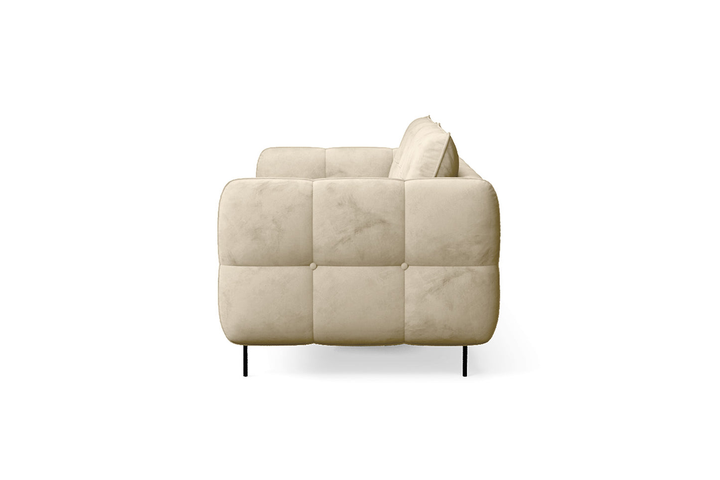 Anzio 3 Seater Sofa Cream Velvet