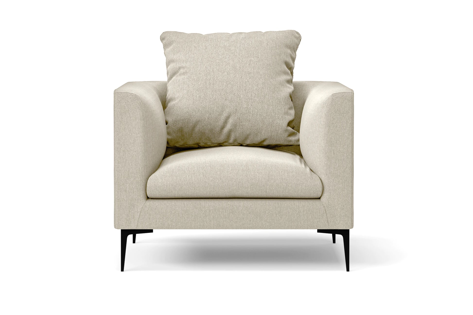 Aprilia Armchair Cream Linen Fabric