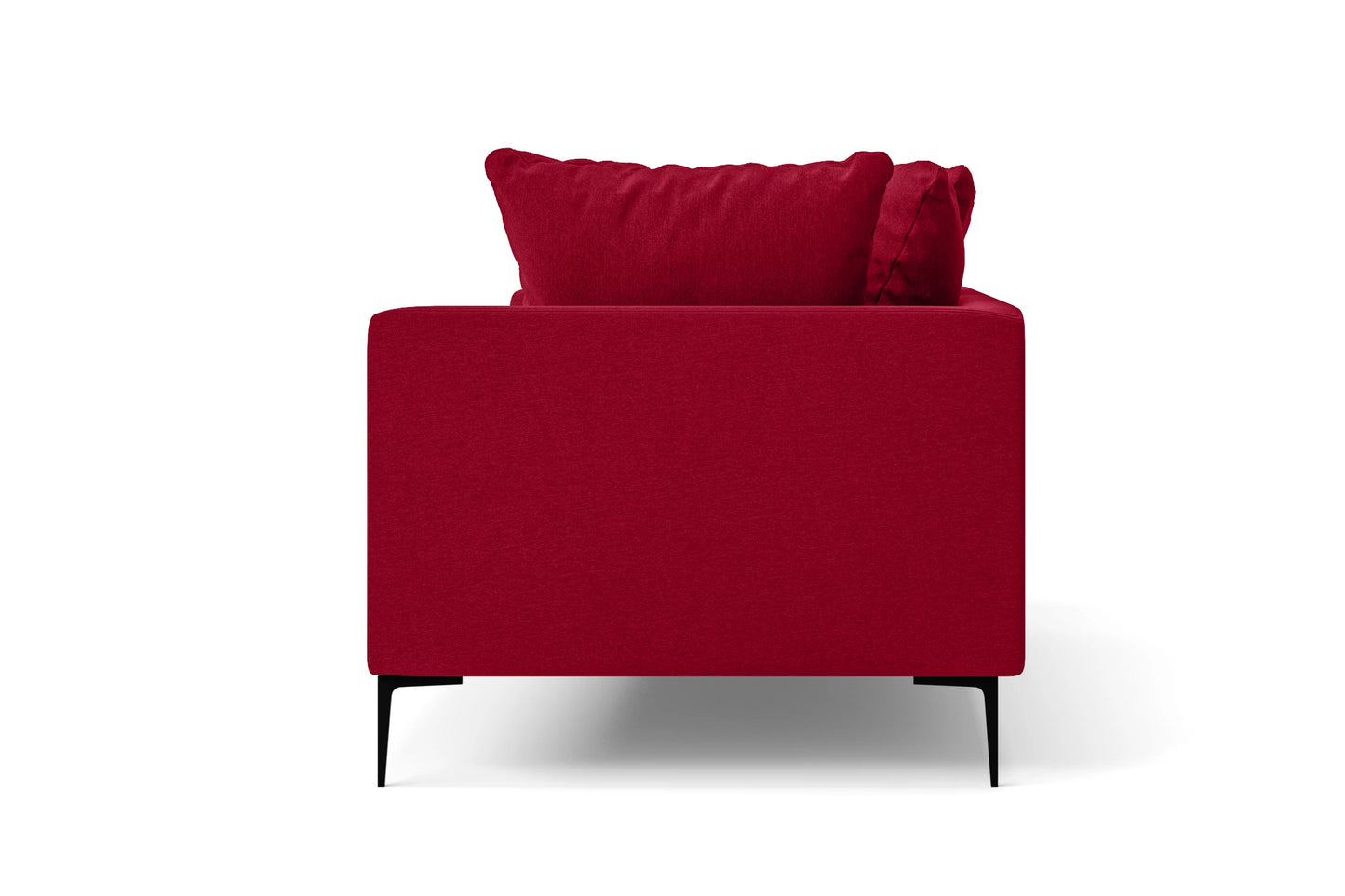 Aprilia Armchair Red Linen Fabric