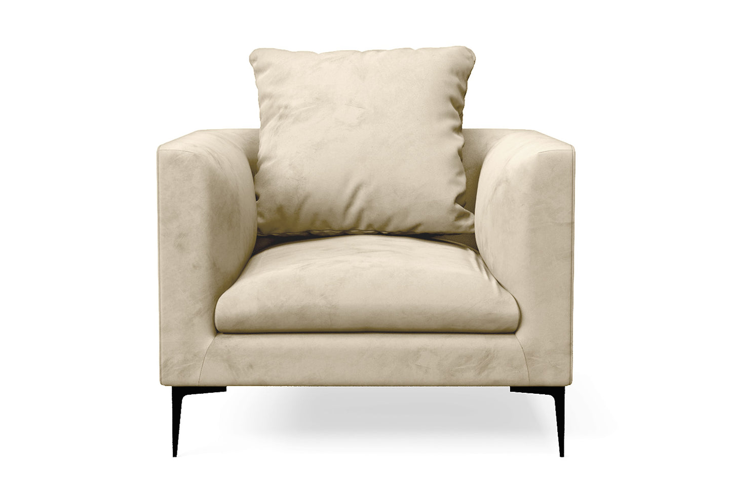 Aprilia Armchair Cream Velvet