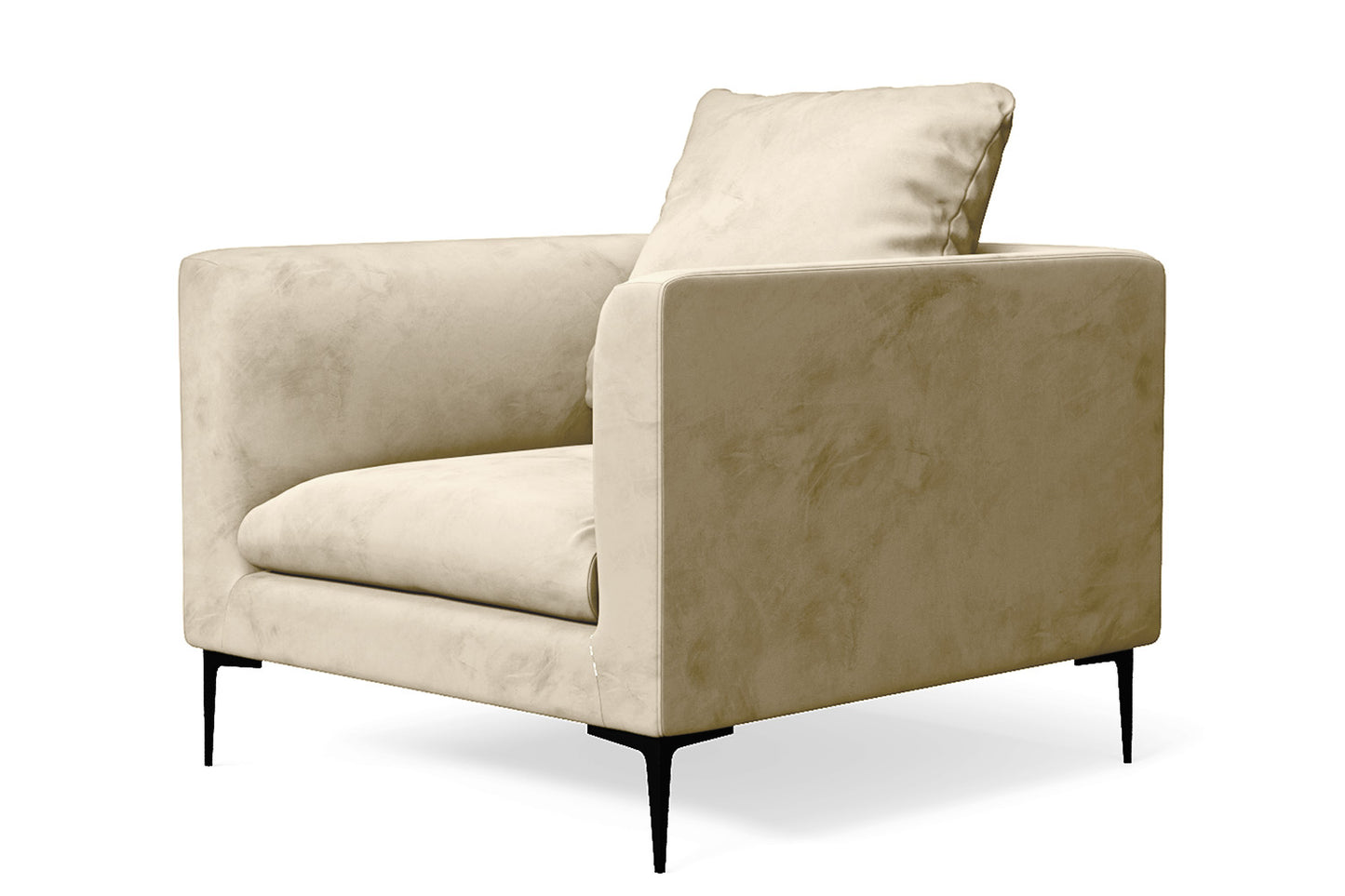 Aprilia Armchair Cream Velvet