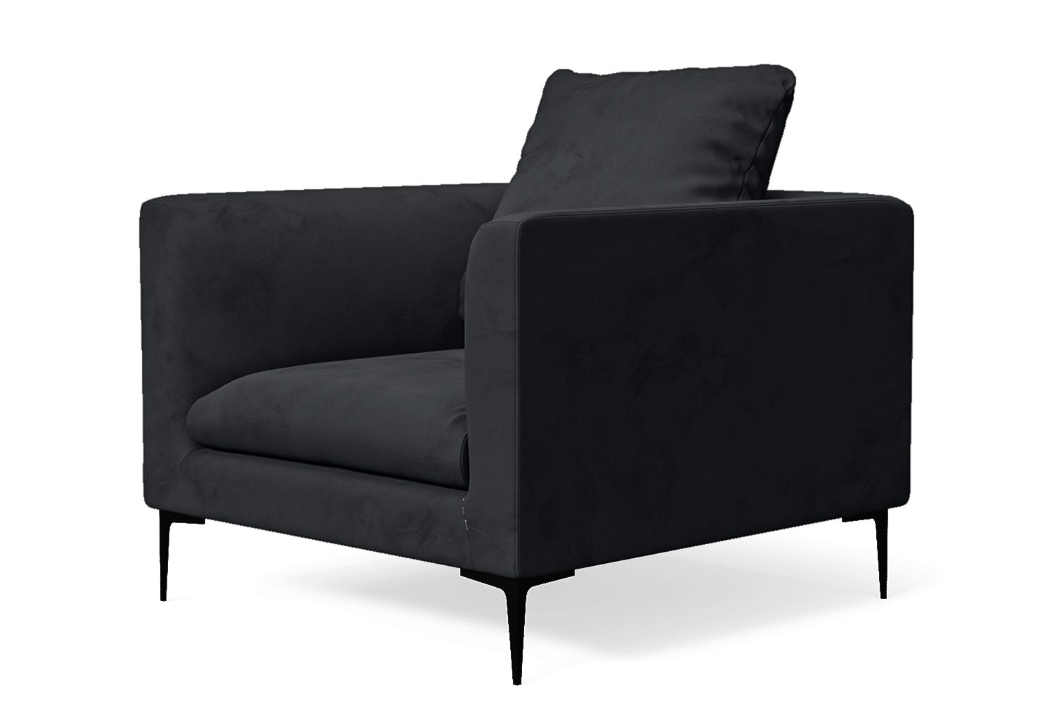 Aprilia Armchair Dark Grey Velvet