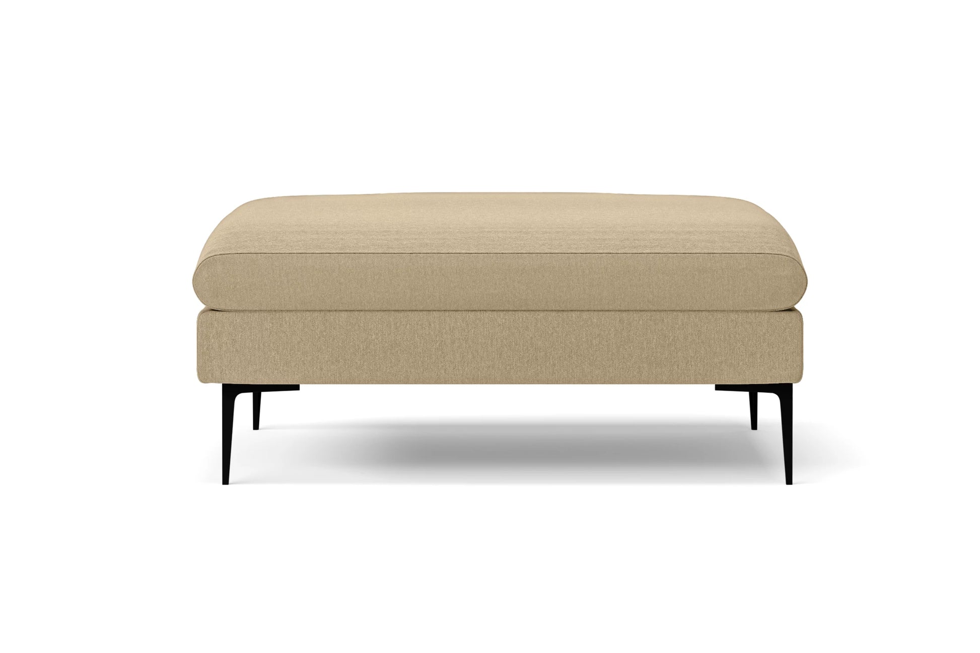 Aprilia Ottoman Beige Linen Fabric