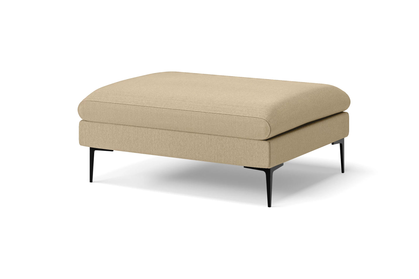 Aprilia Ottoman Beige Linen Fabric