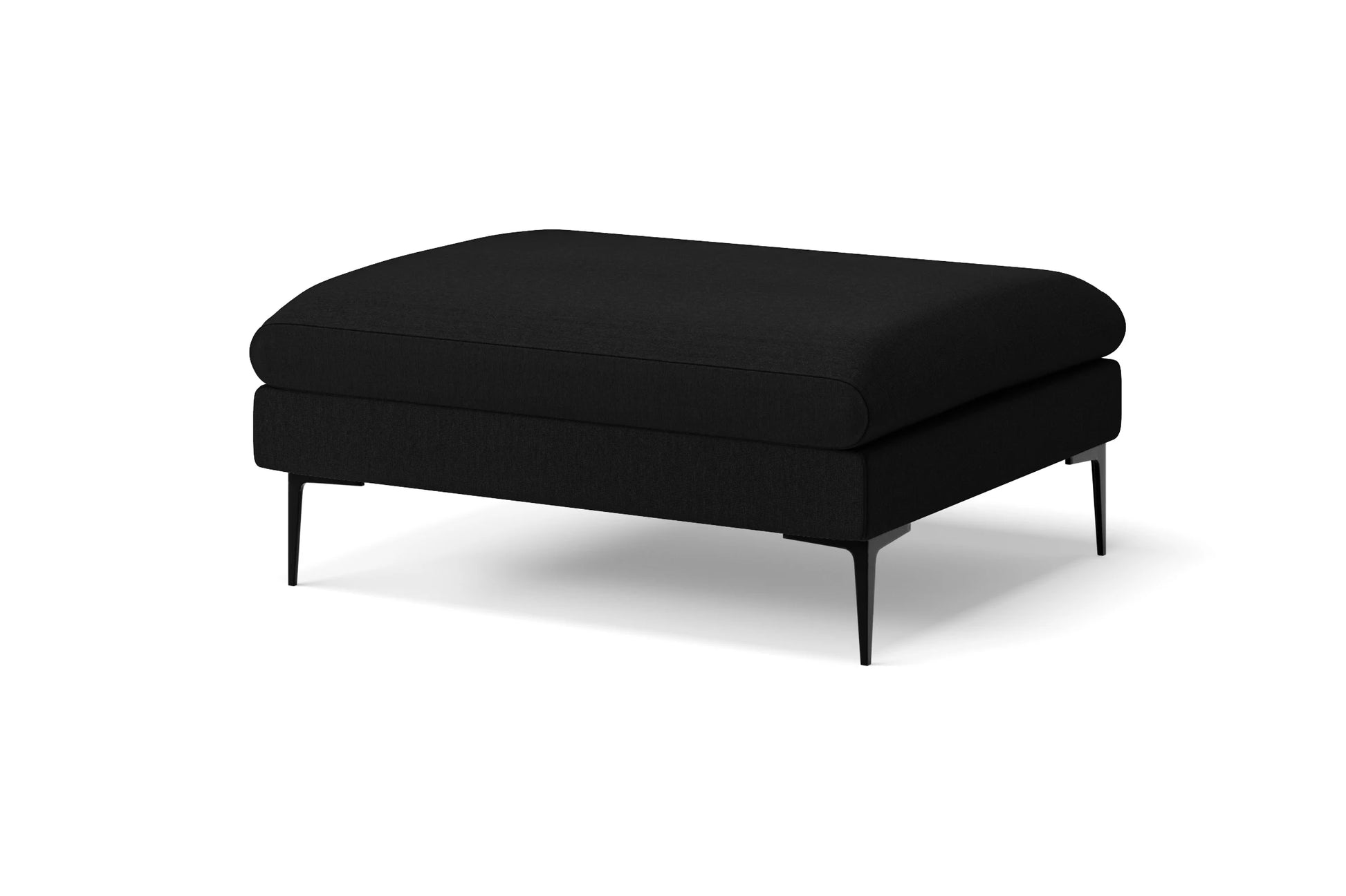 Aprilia Ottoman Black Linen Fabric