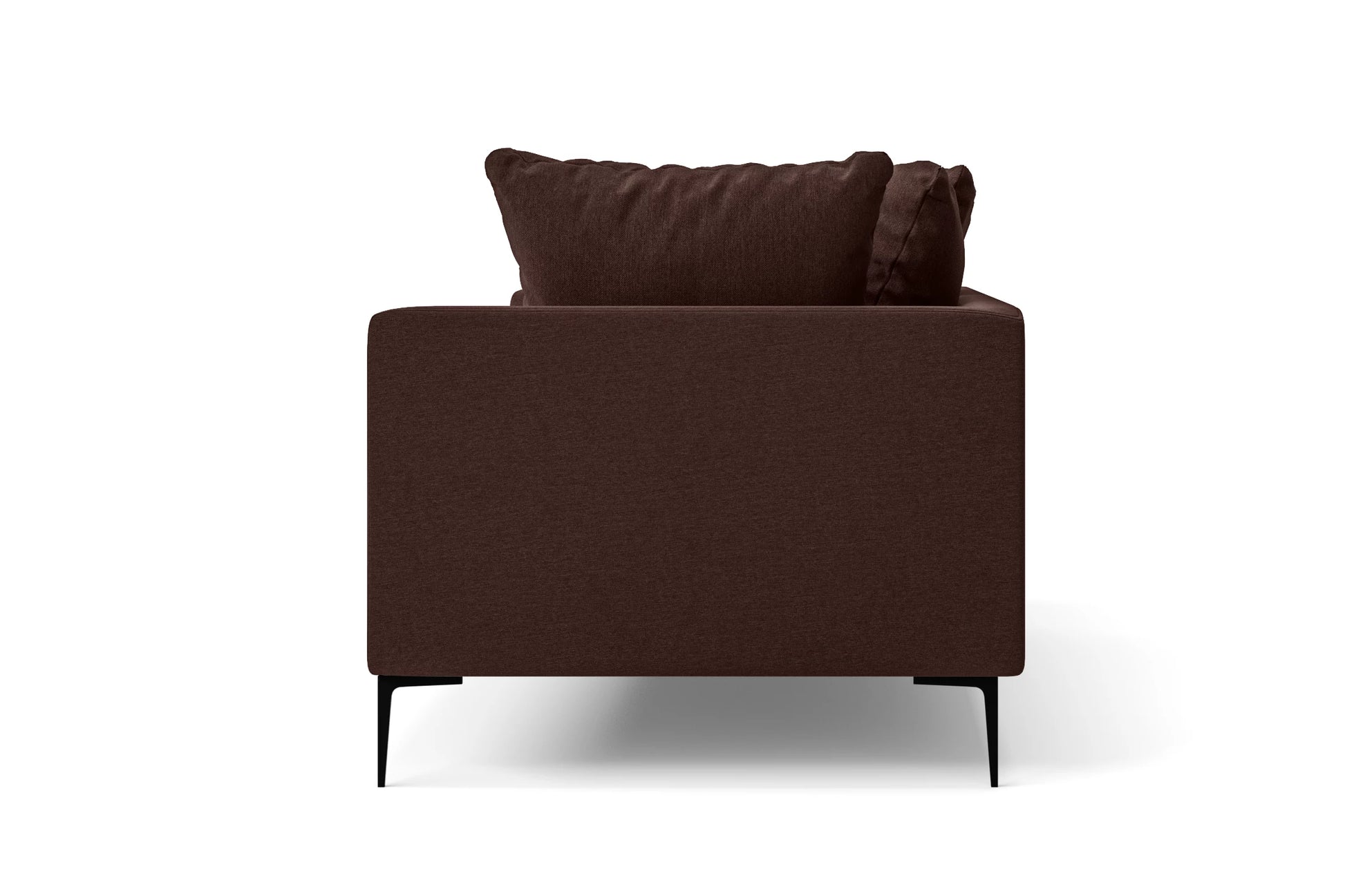 Aprilia 2 Seater Sofa Coffee Brown Linen Fabric