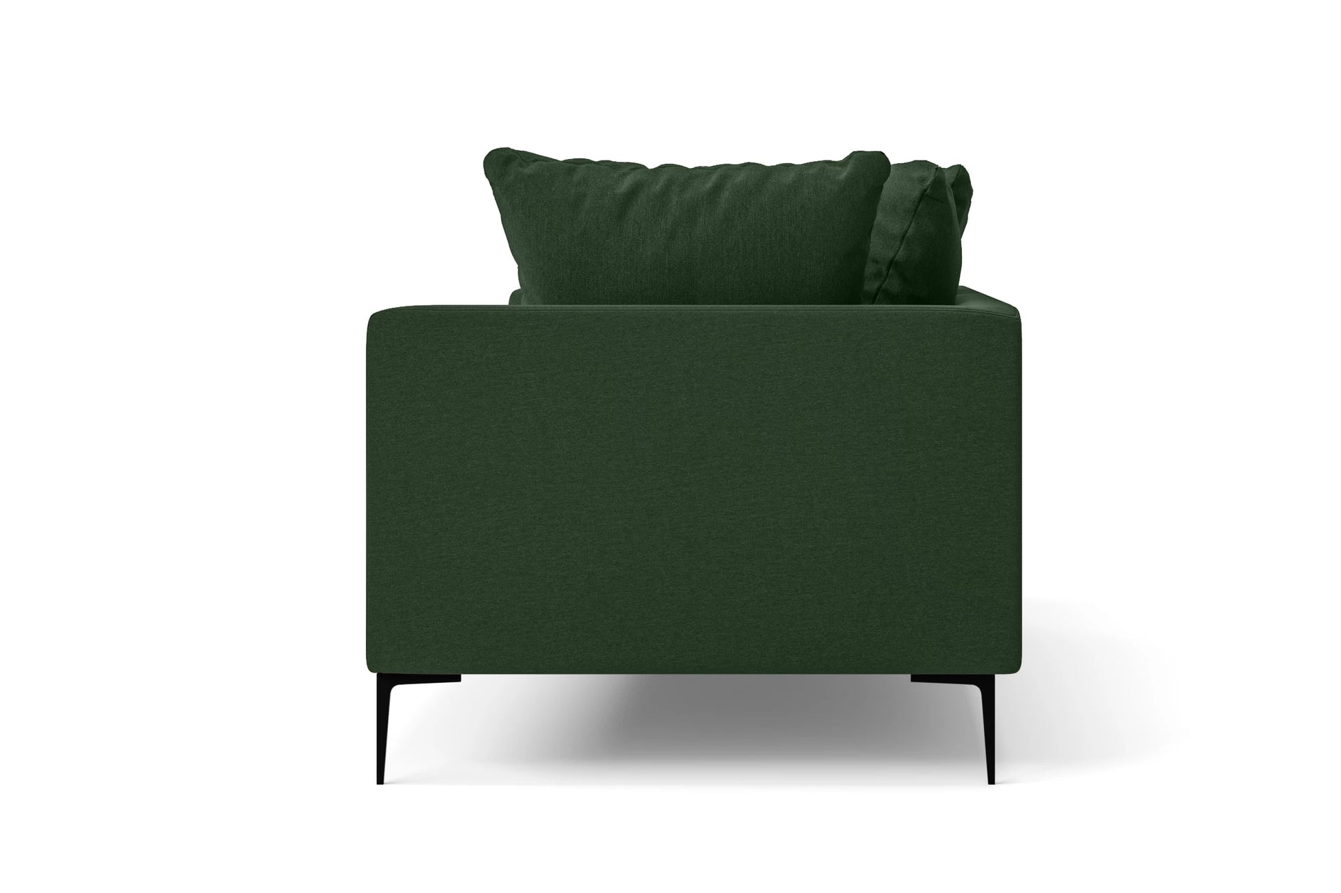 Aprilia 2 Seater Sofa Forest Green Linen Fabric